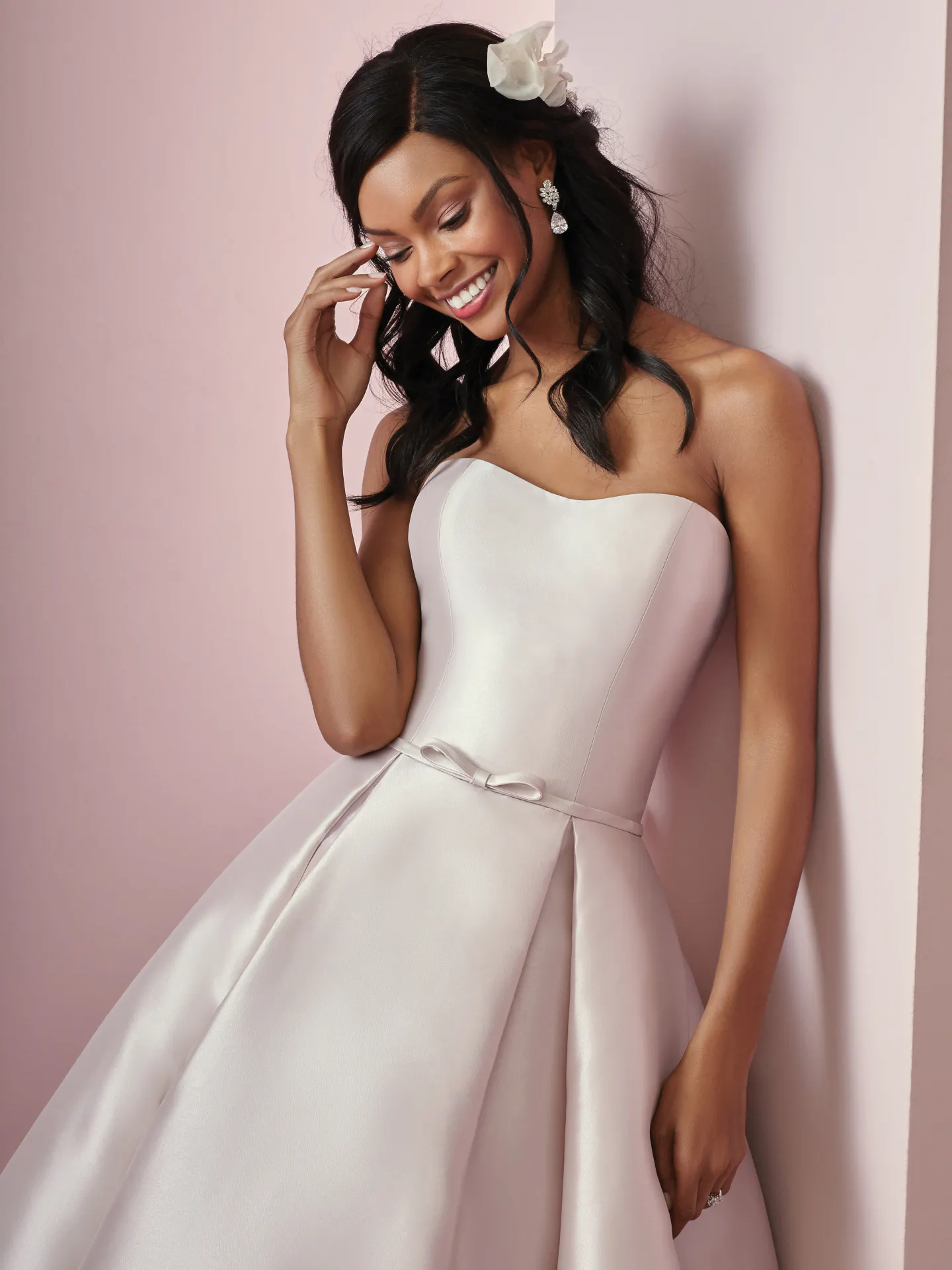 Erica Anne  Simple Wedding Dress by Rebecca Ingram