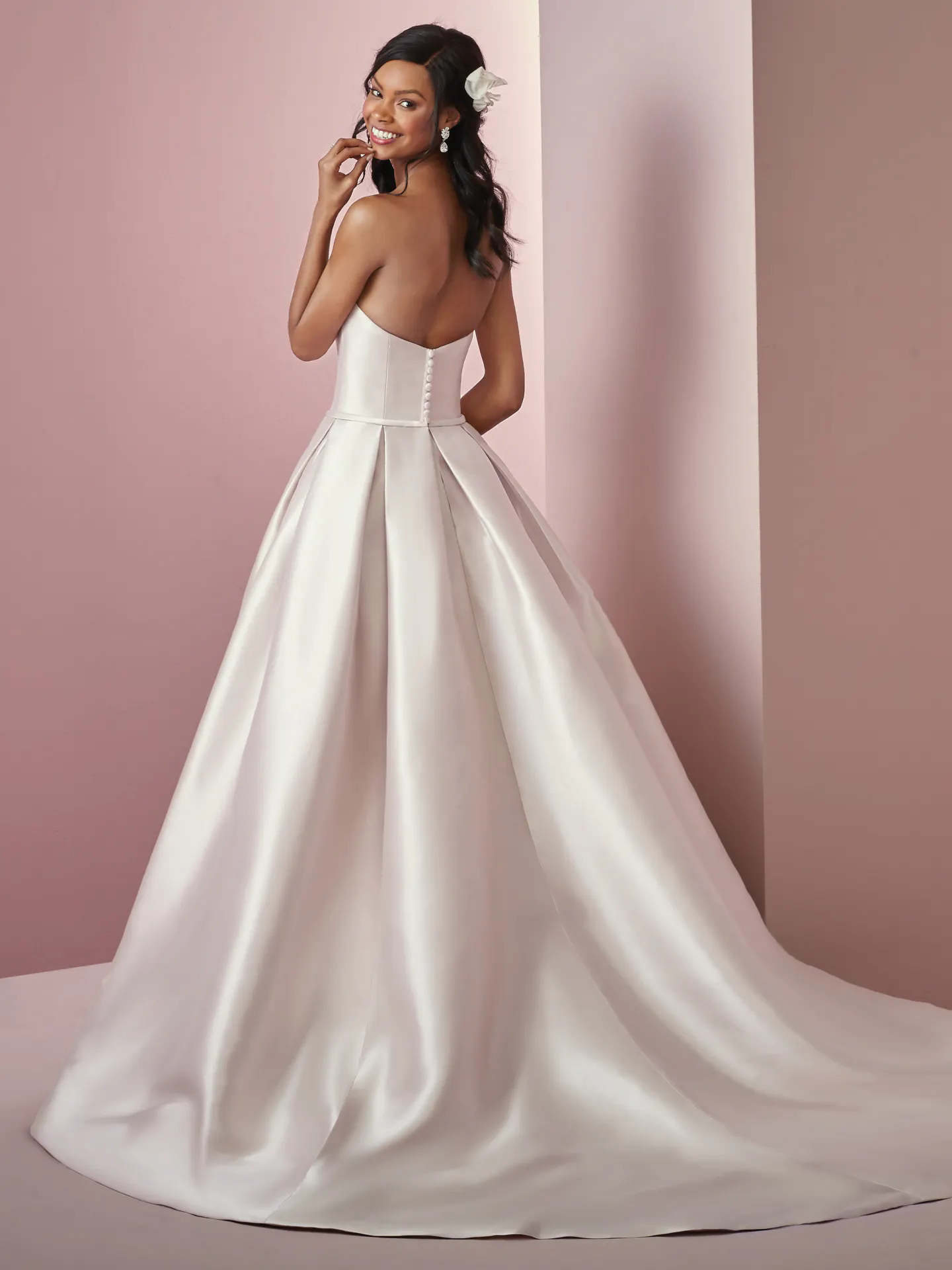 Erica Anne  Simple Wedding Dress by Rebecca Ingram
