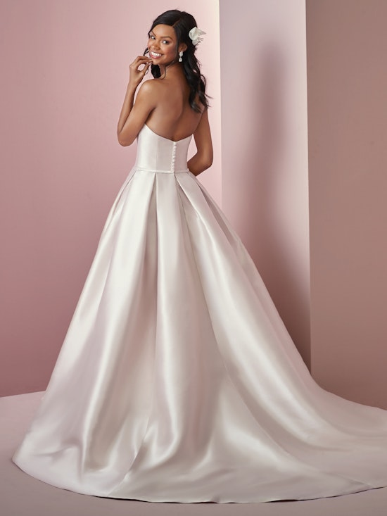 Erica Anne (8RN684MC) Simple Wedding Dress by Rebecca Ingram