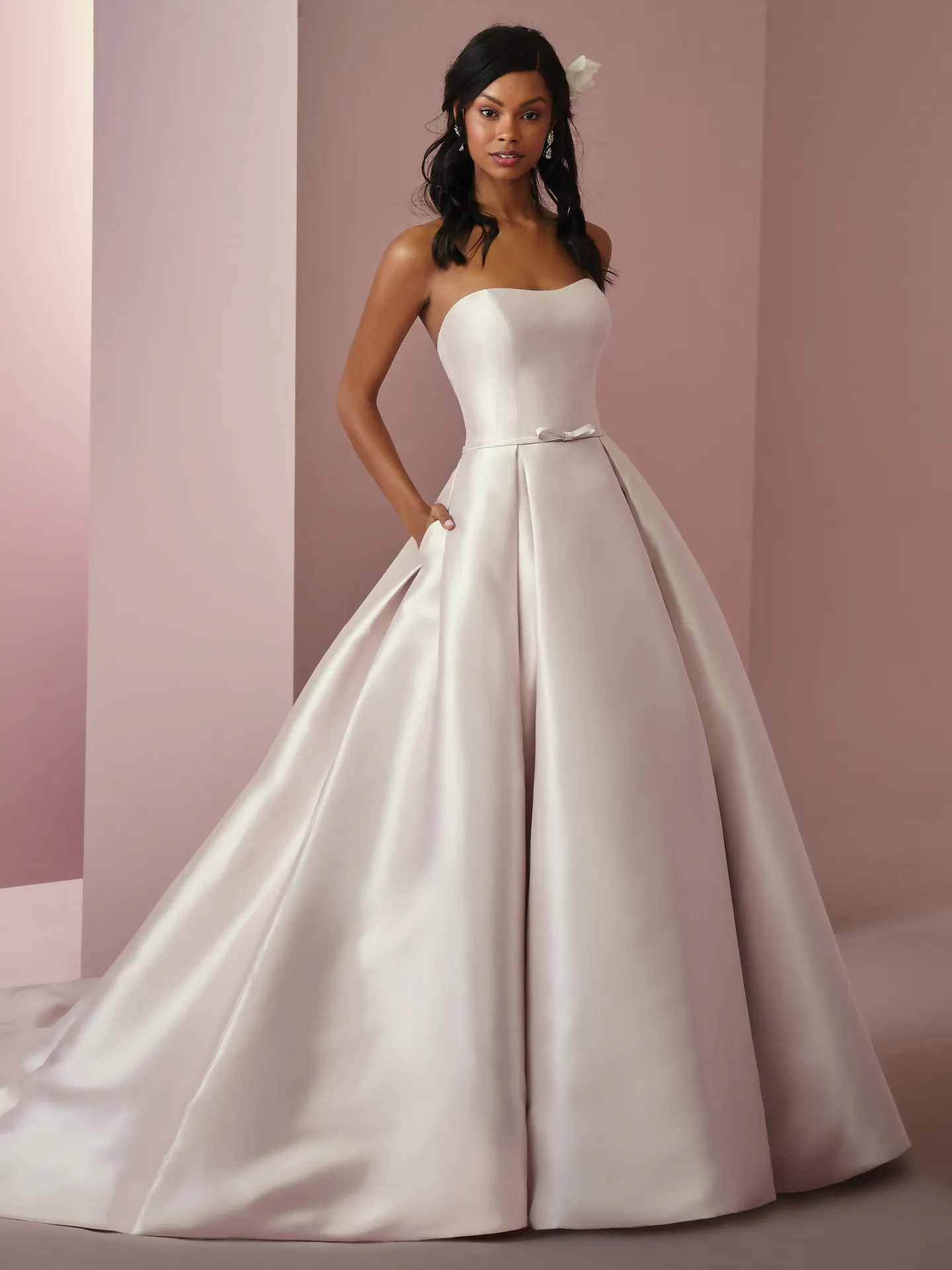 Erica Anne  Simple Wedding Dress by Rebecca Ingram