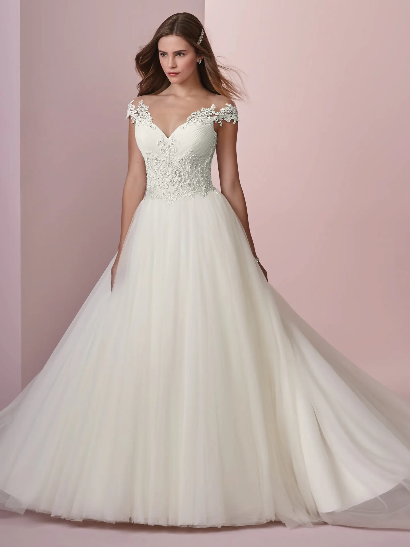 Lois  Ballgown Wedding Dress by Rebecca Ingram