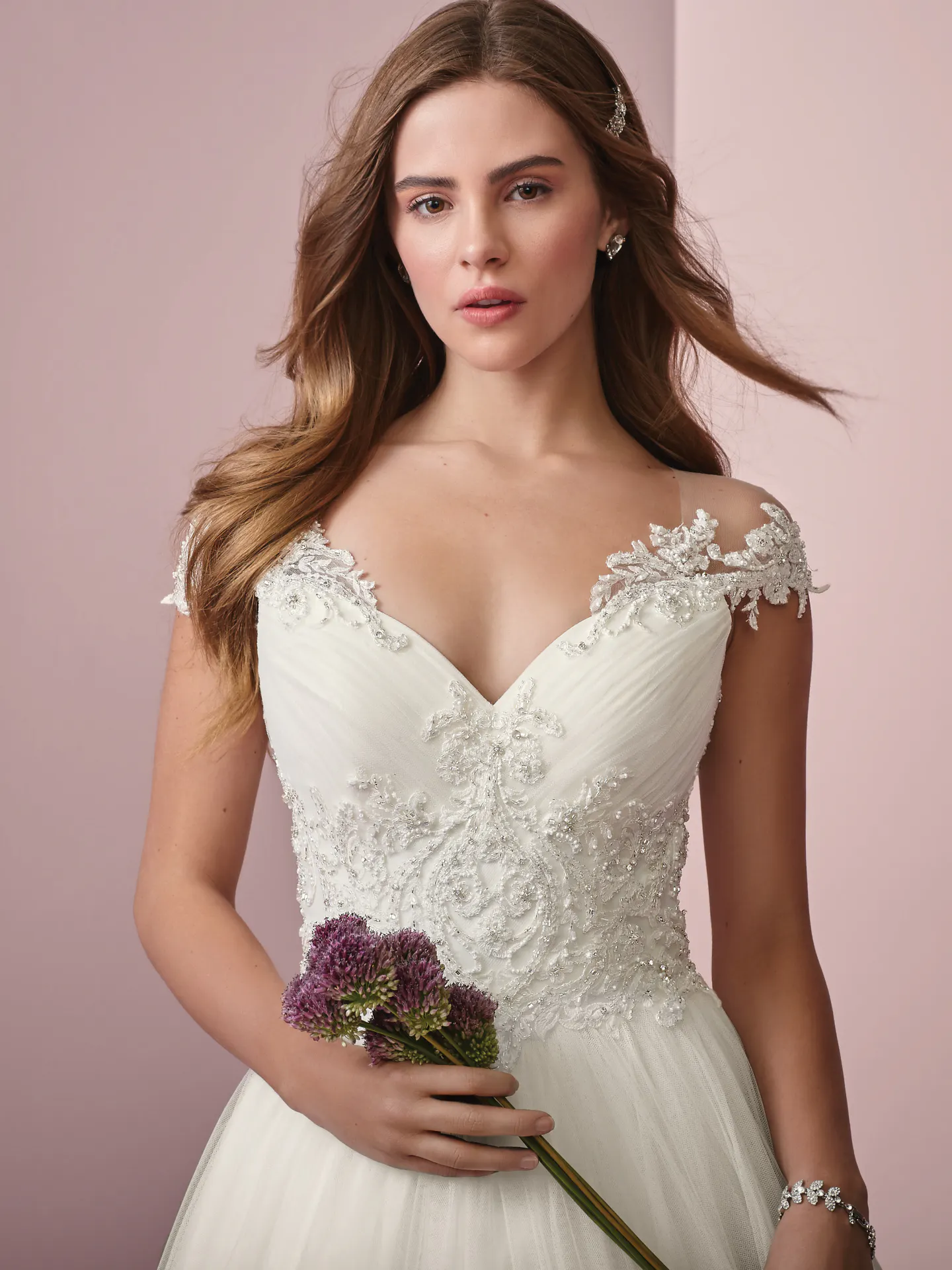 Lois  Ballgown Wedding Dress by Rebecca Ingram