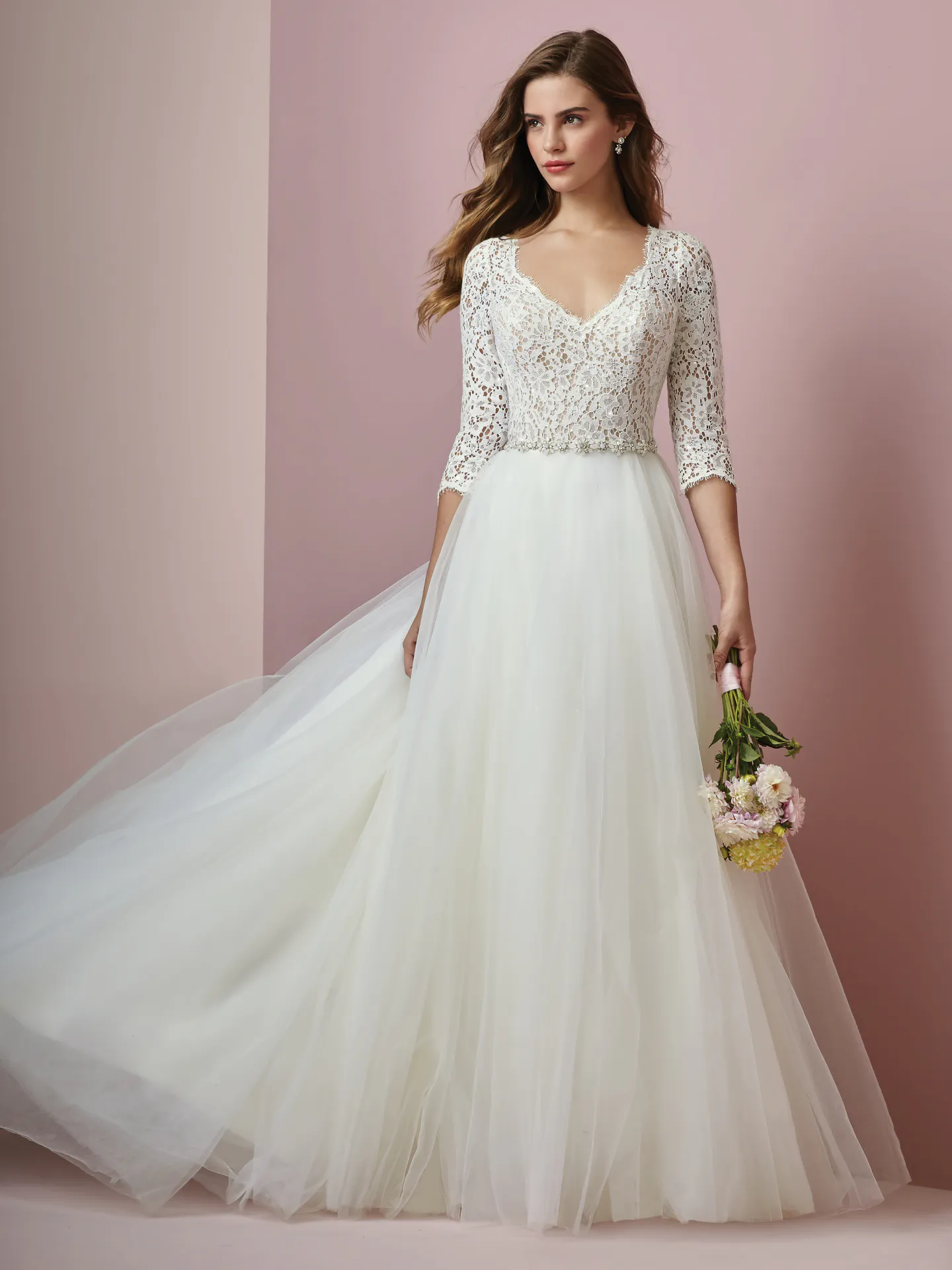 Scarlett  Princess Wedding Dress by Rebecca Ingram