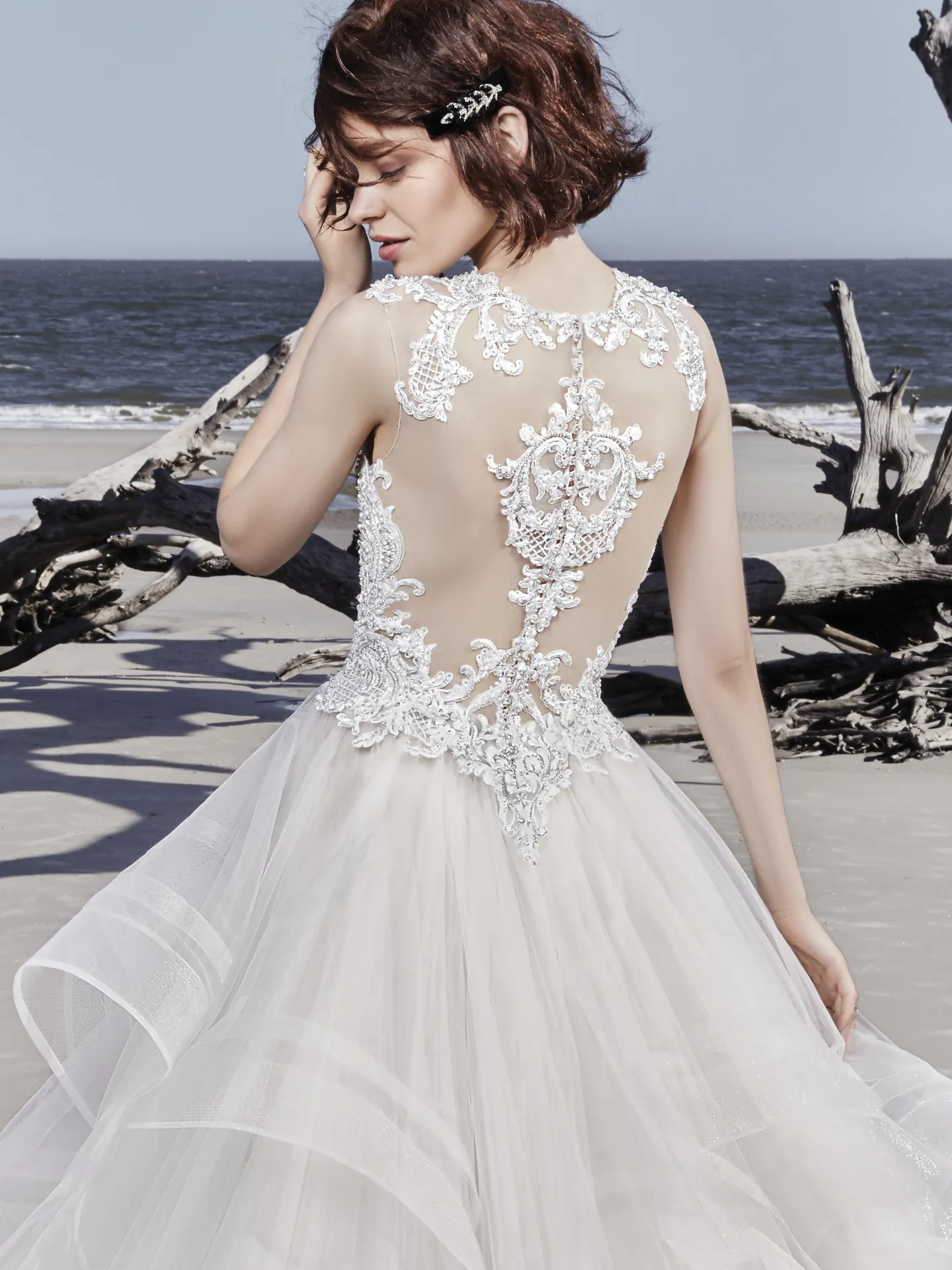 Ariya  Unique Ballgown Wedding Dress by Sottero and Midgley