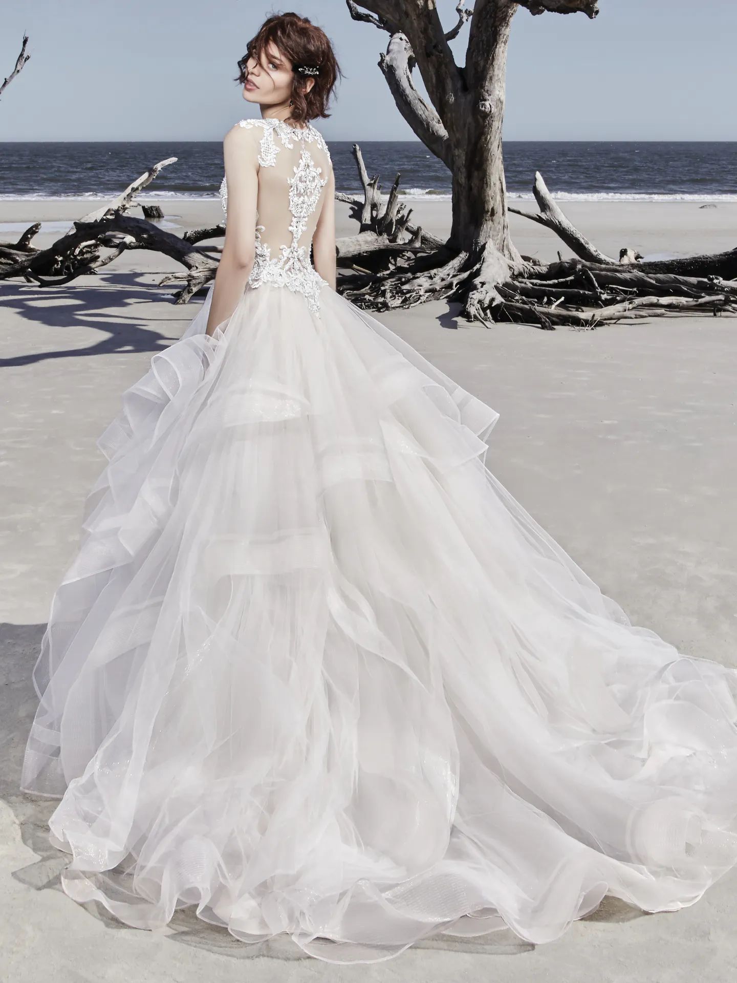 Ariya  Unique Ballgown Wedding Dress by Sottero and Midgley