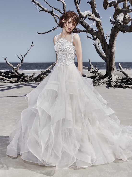 Ariya (8SC774) Unique Ballgown Wedding Dress by Sottero and Midgley 
