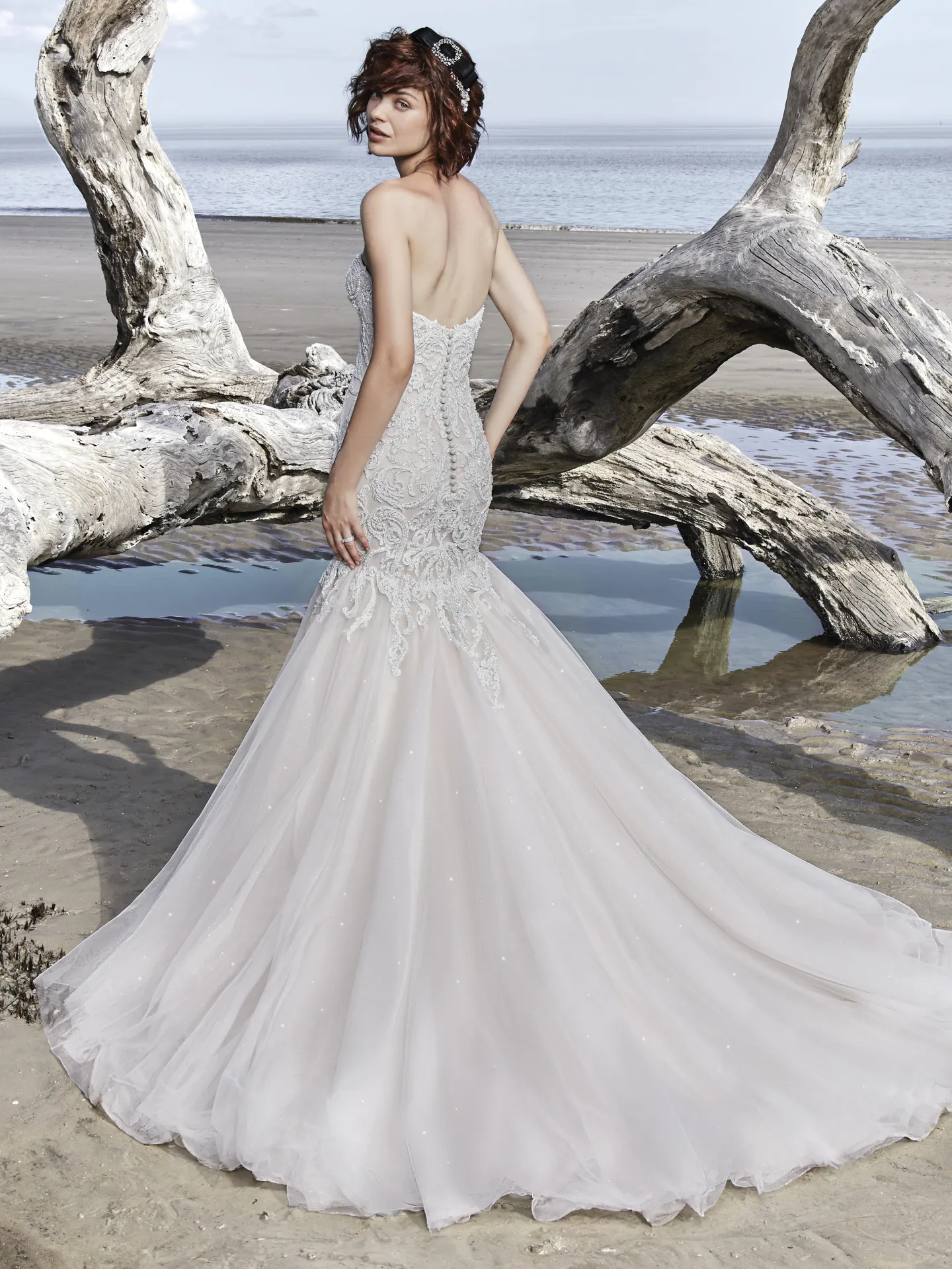 Brette  Rustic Lace Wedding Dress by Sottero and Midgley