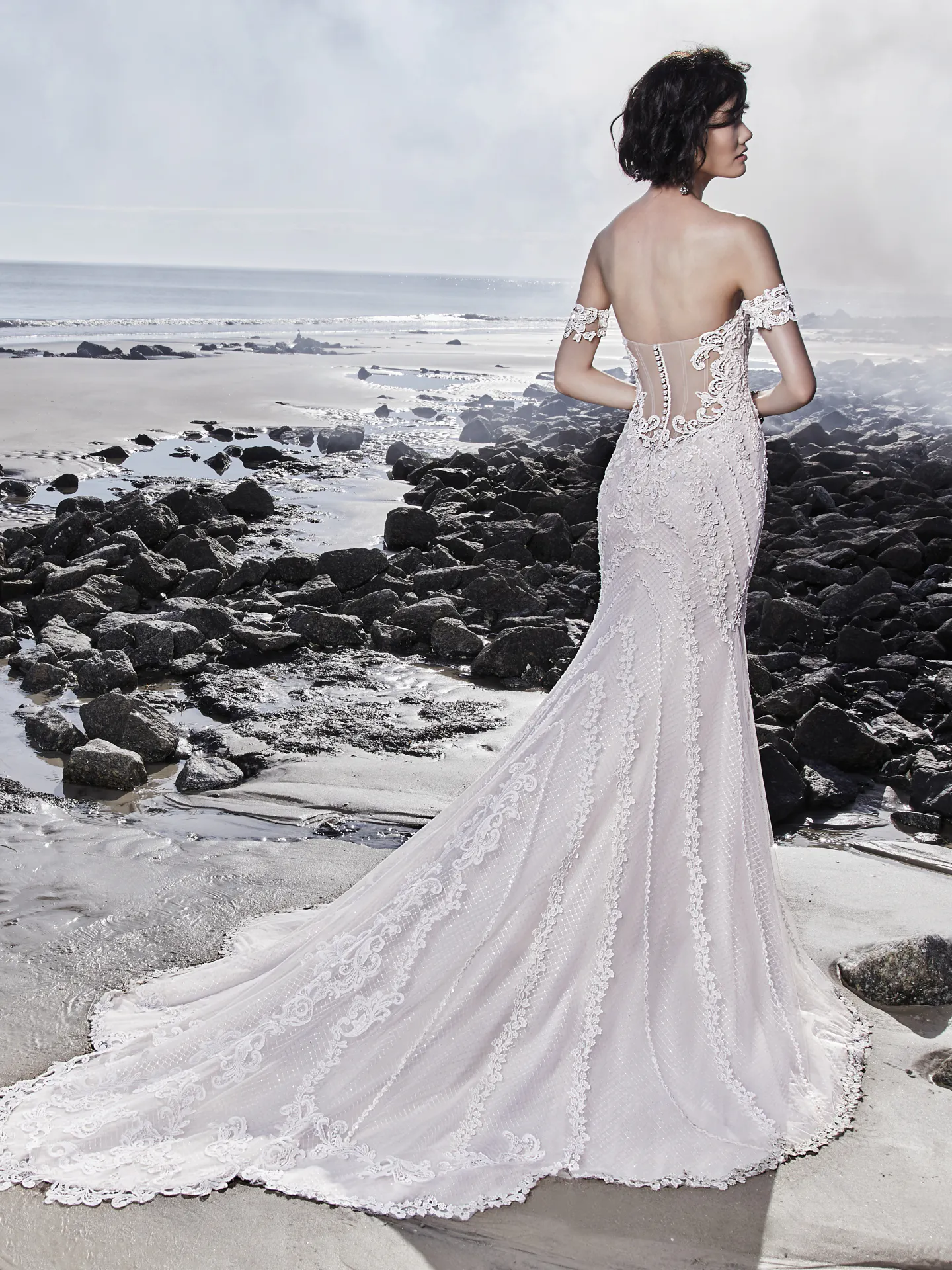 Canton  Vintage Lace Wedding Dress by Sottero and Midgley