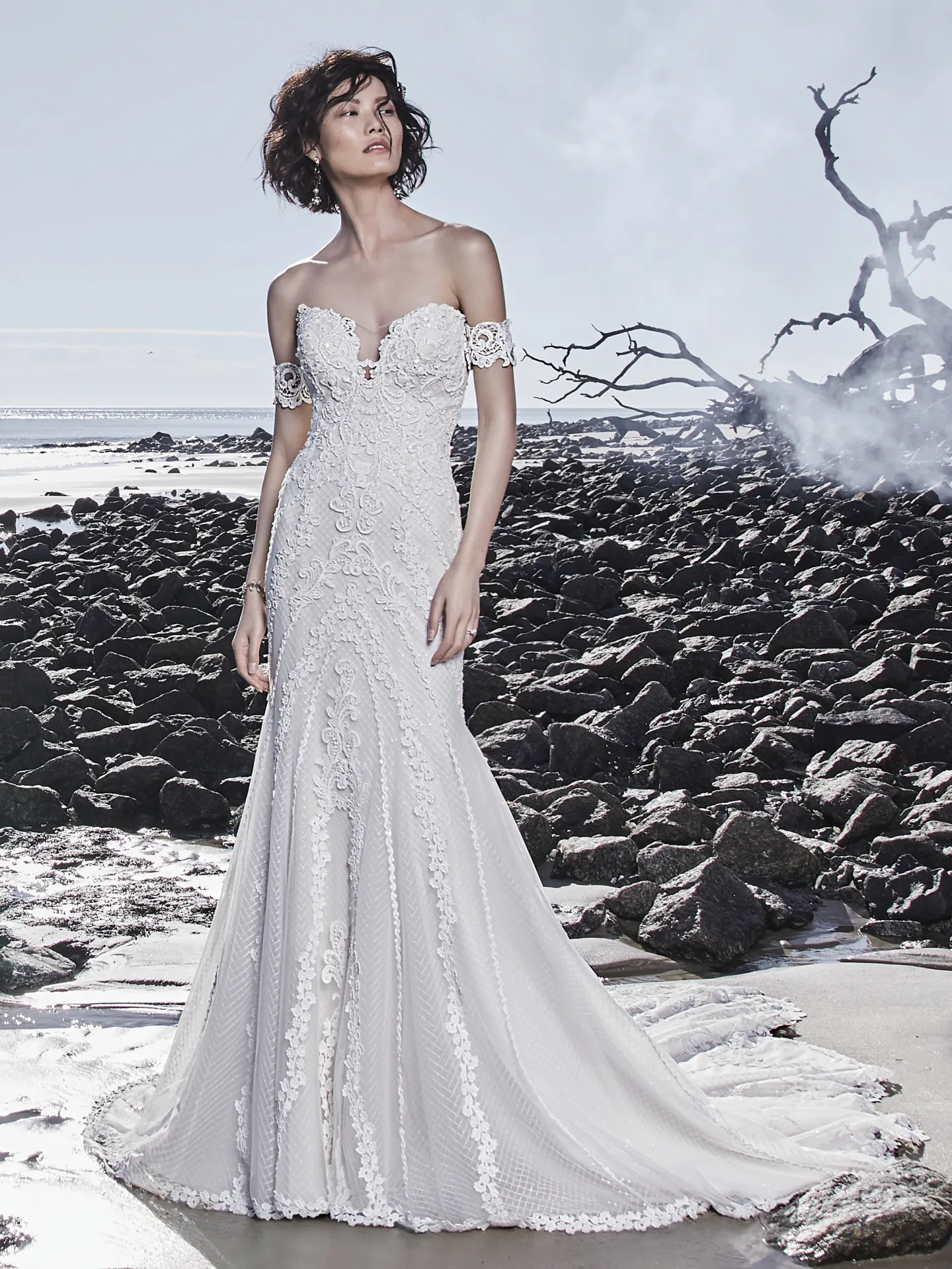 Canton  Vintage Lace Wedding Dress by Sottero and Midgley