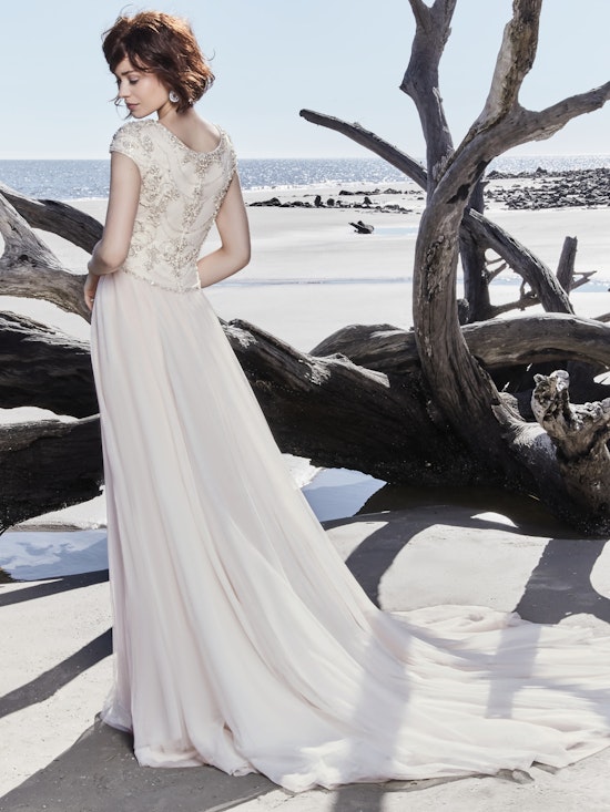 Ezra Rose (8SC669) Modest Wedding Dress by Sottero and Midgley 
