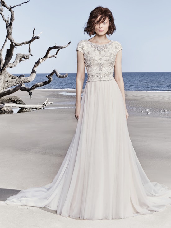 Ezra Rose (8SC669) Modest Wedding Dress by Sottero and Midgley 