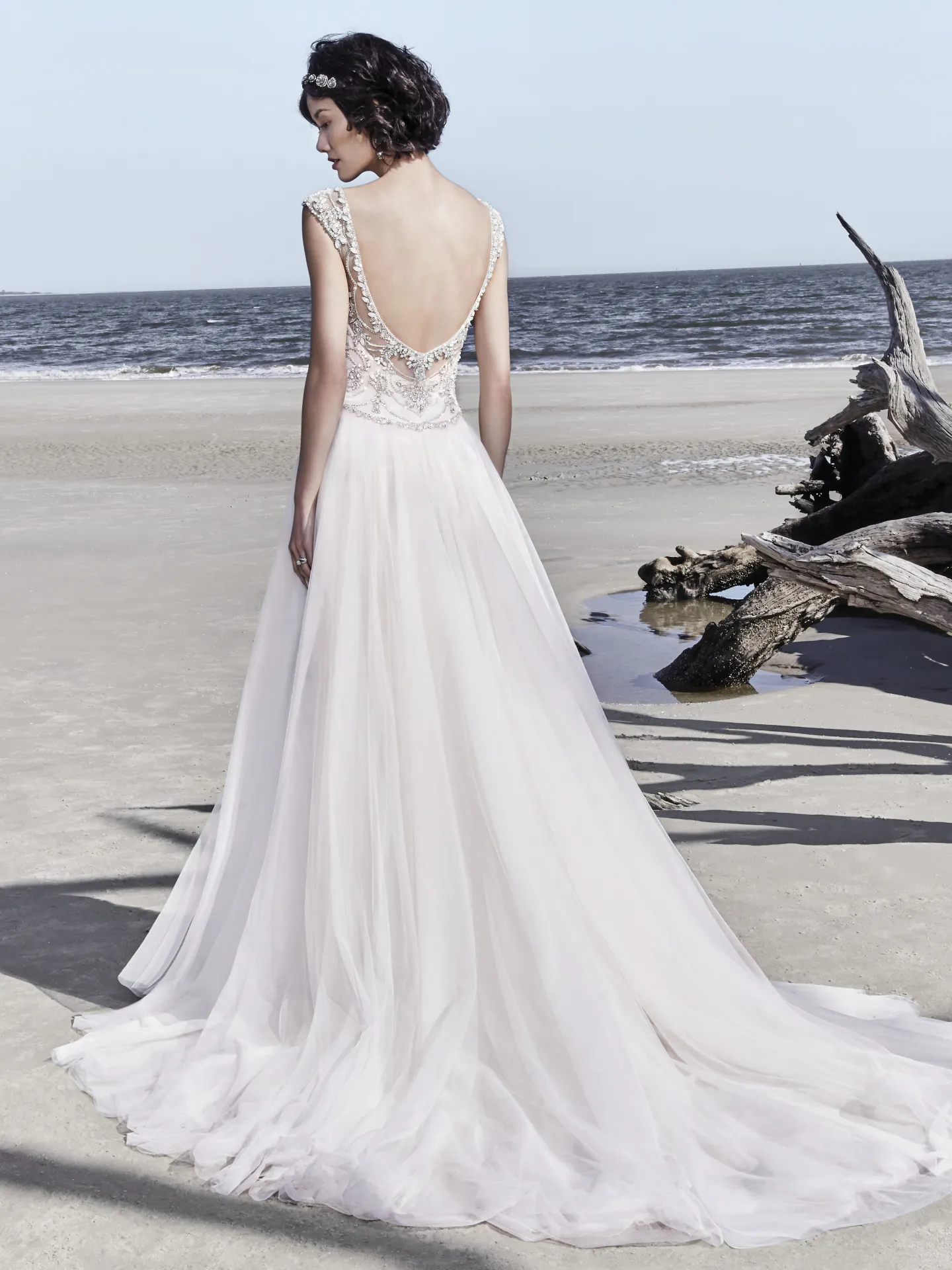 Ezra A Line Wedding Dress by Sottero and Midgley
