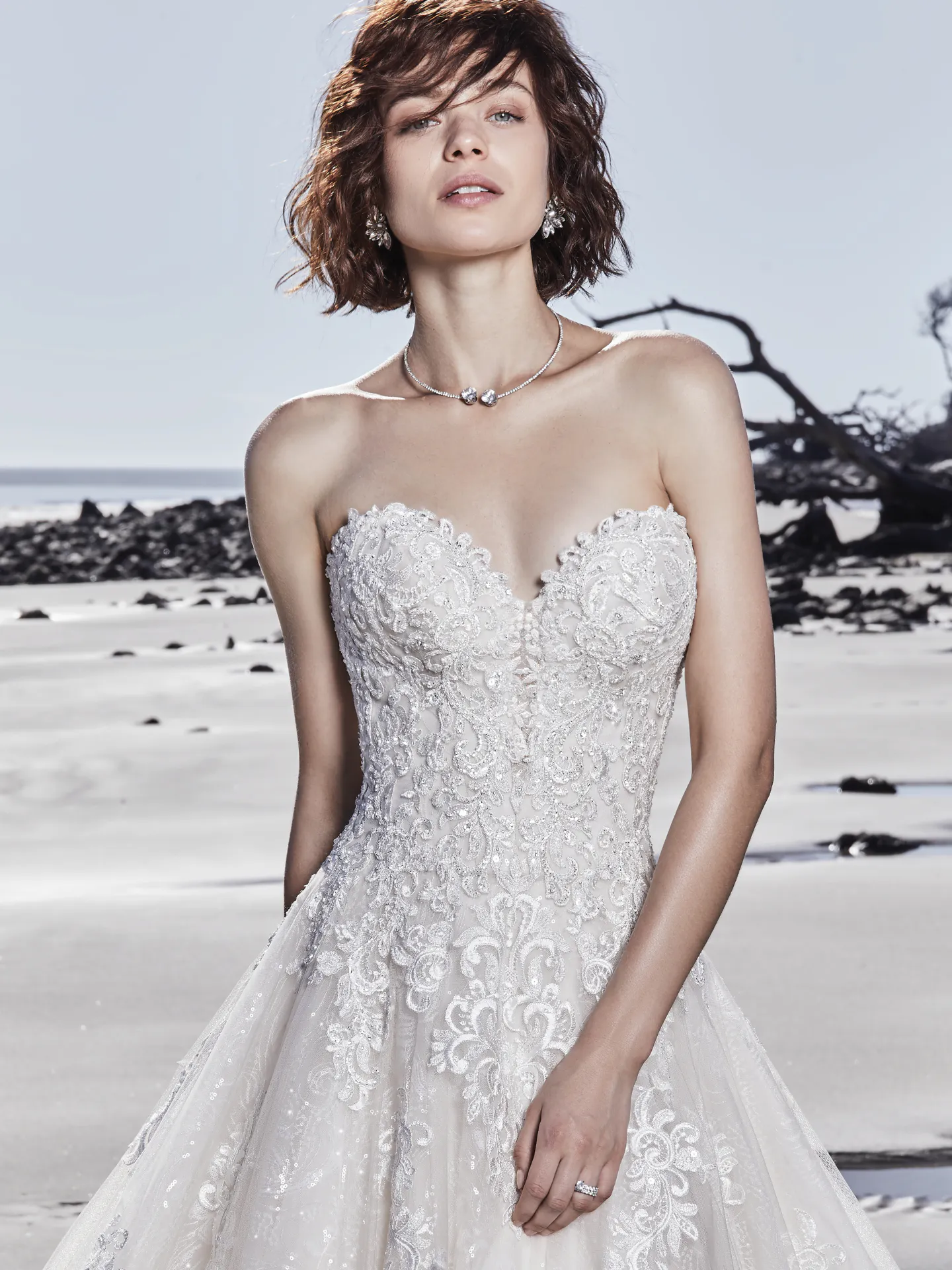 Glenn  Lace A Line Wedding Dress by Sottero and Midgley