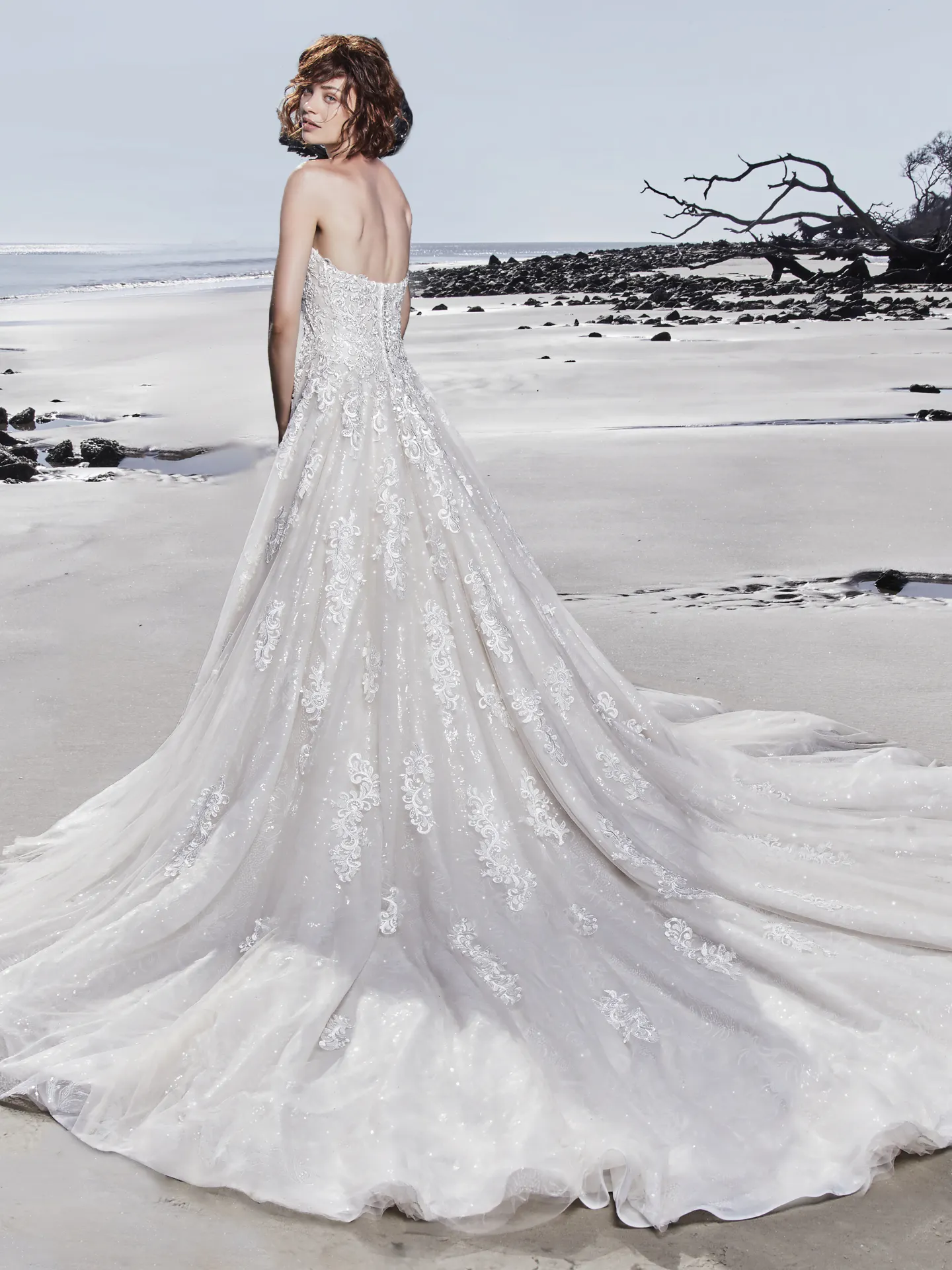 Glenn  Lace A Line Wedding Dress by Sottero and Midgley