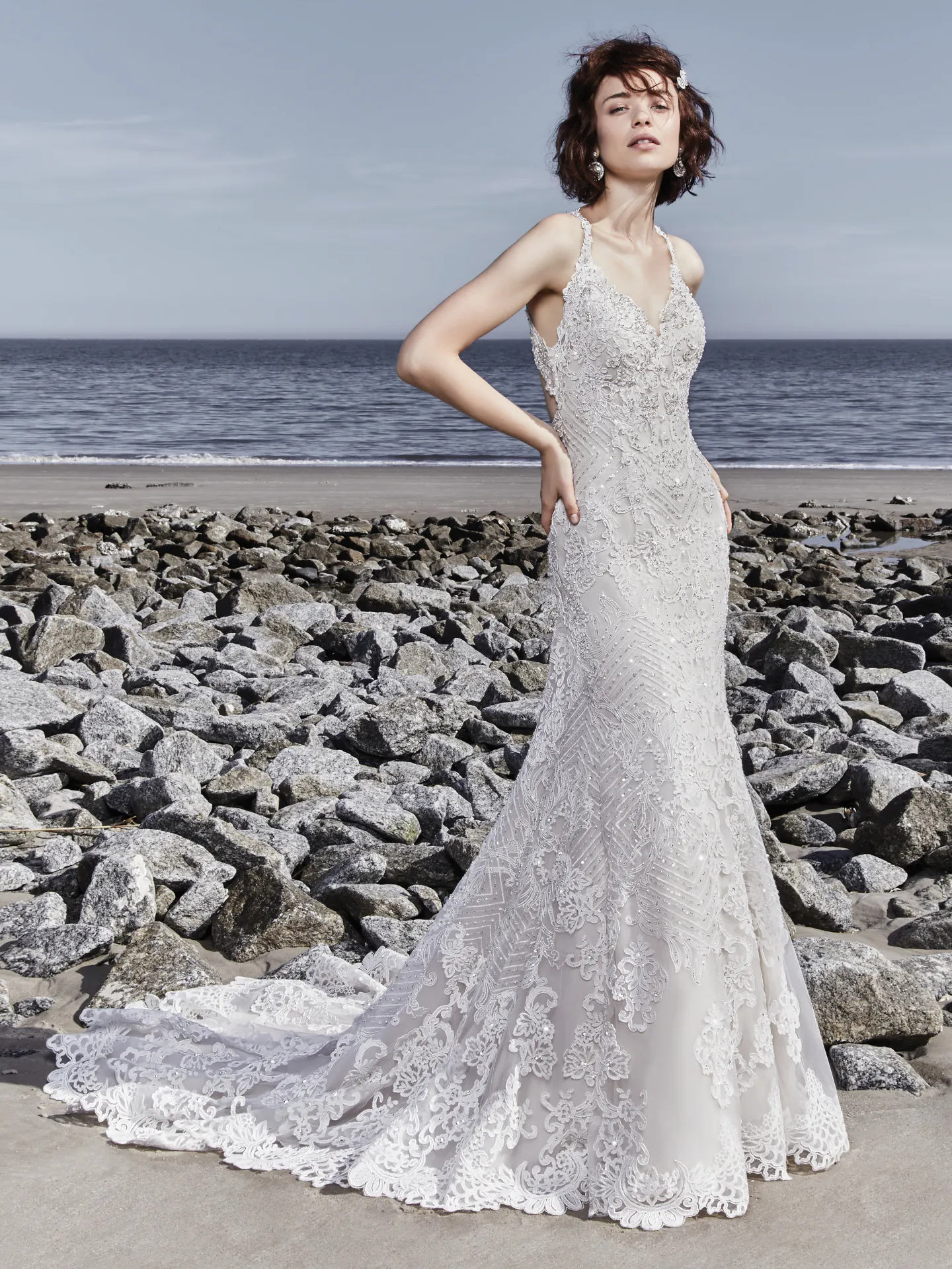 Holden  Vintage lace Wedding Dress by Sottero and Midgley