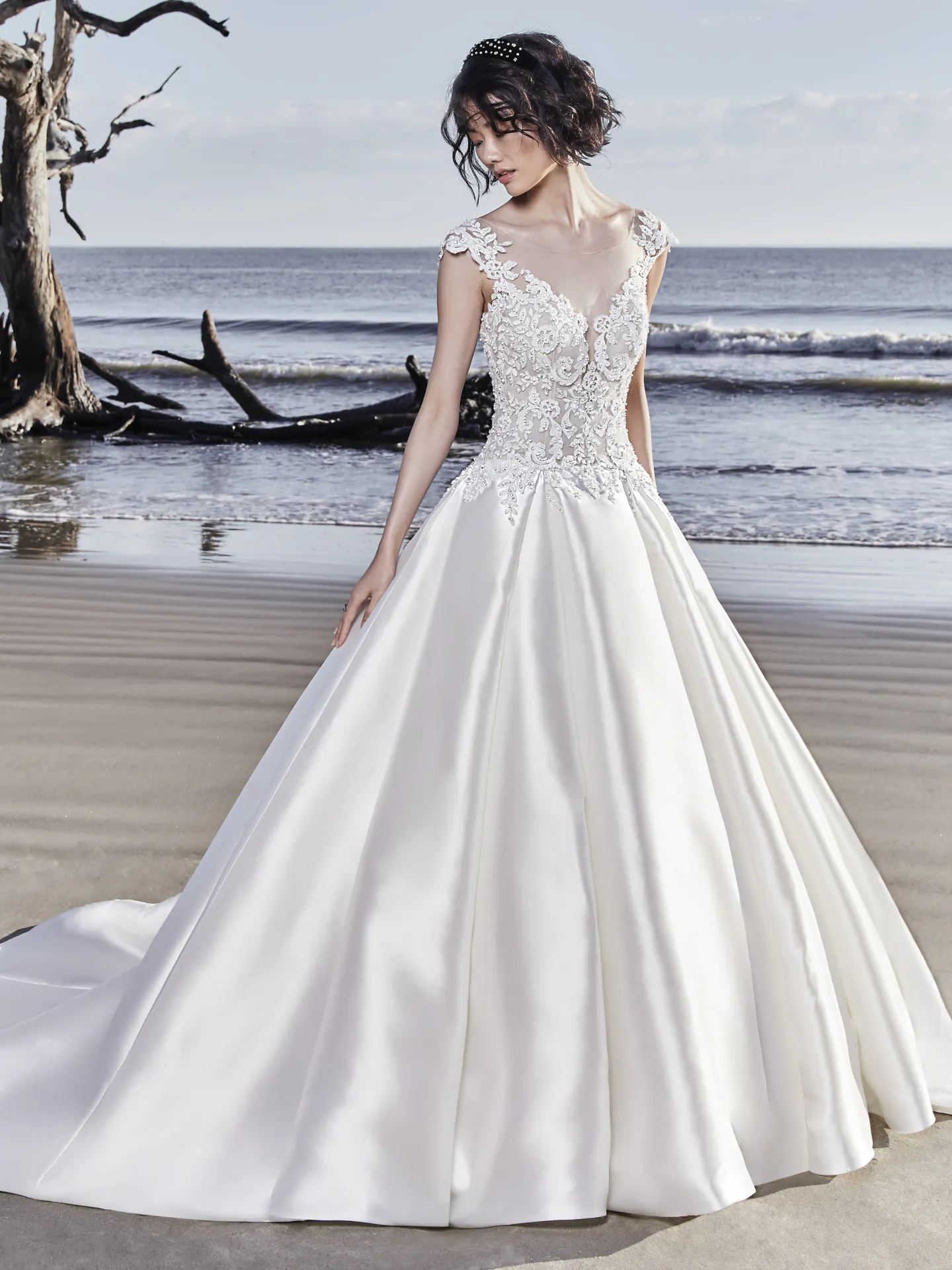 Huntington  Princess Ballgown Wedding Dress by Sottero and Midgley