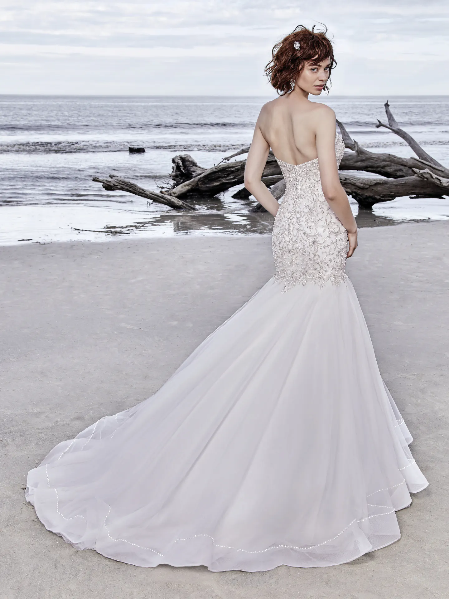 Jefferson  Fit and Flare Wedding Dress by Sottero and Midgley