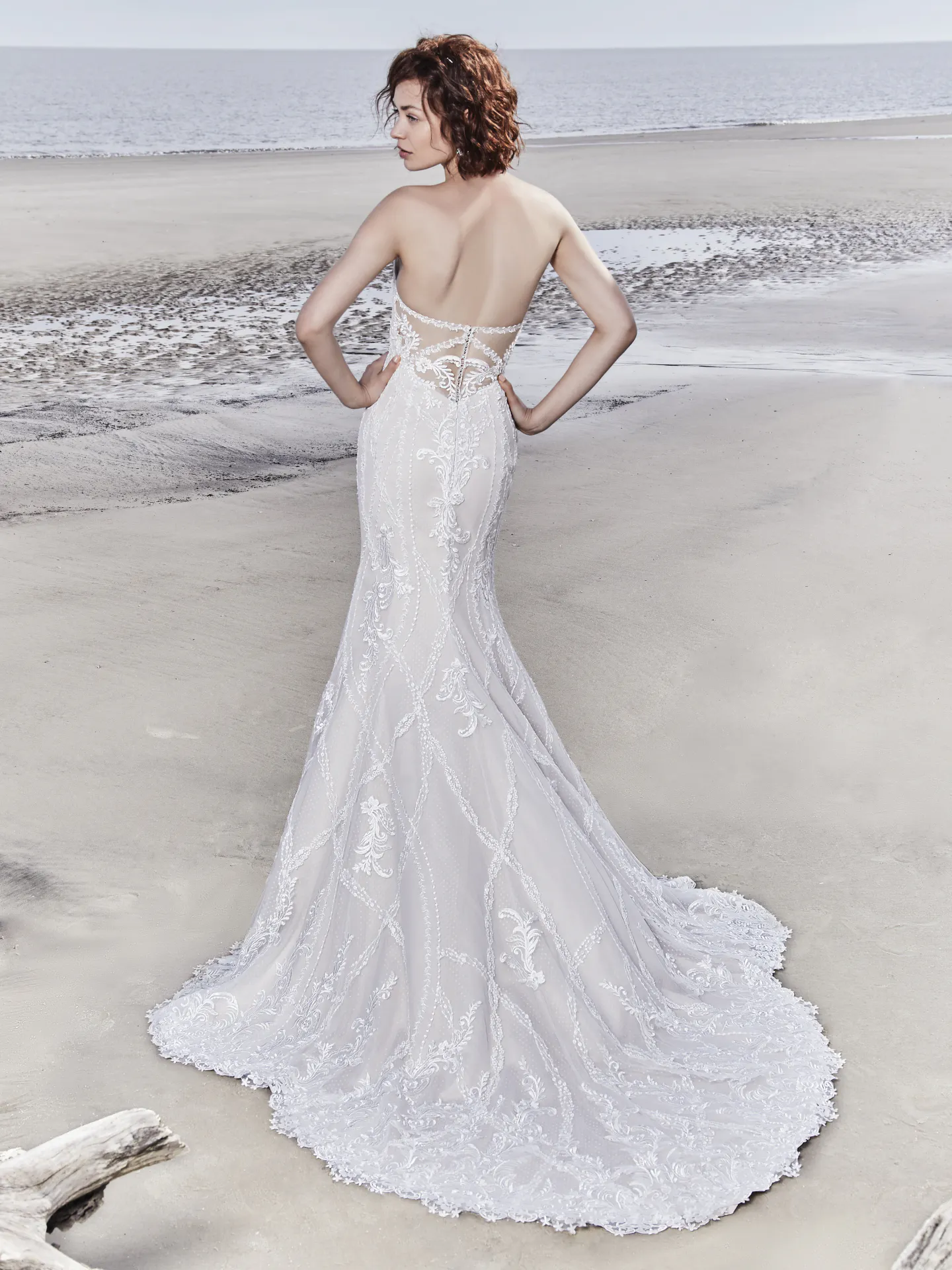 Kingsley  Vintage Wedding Dress by Sottero and Midgley