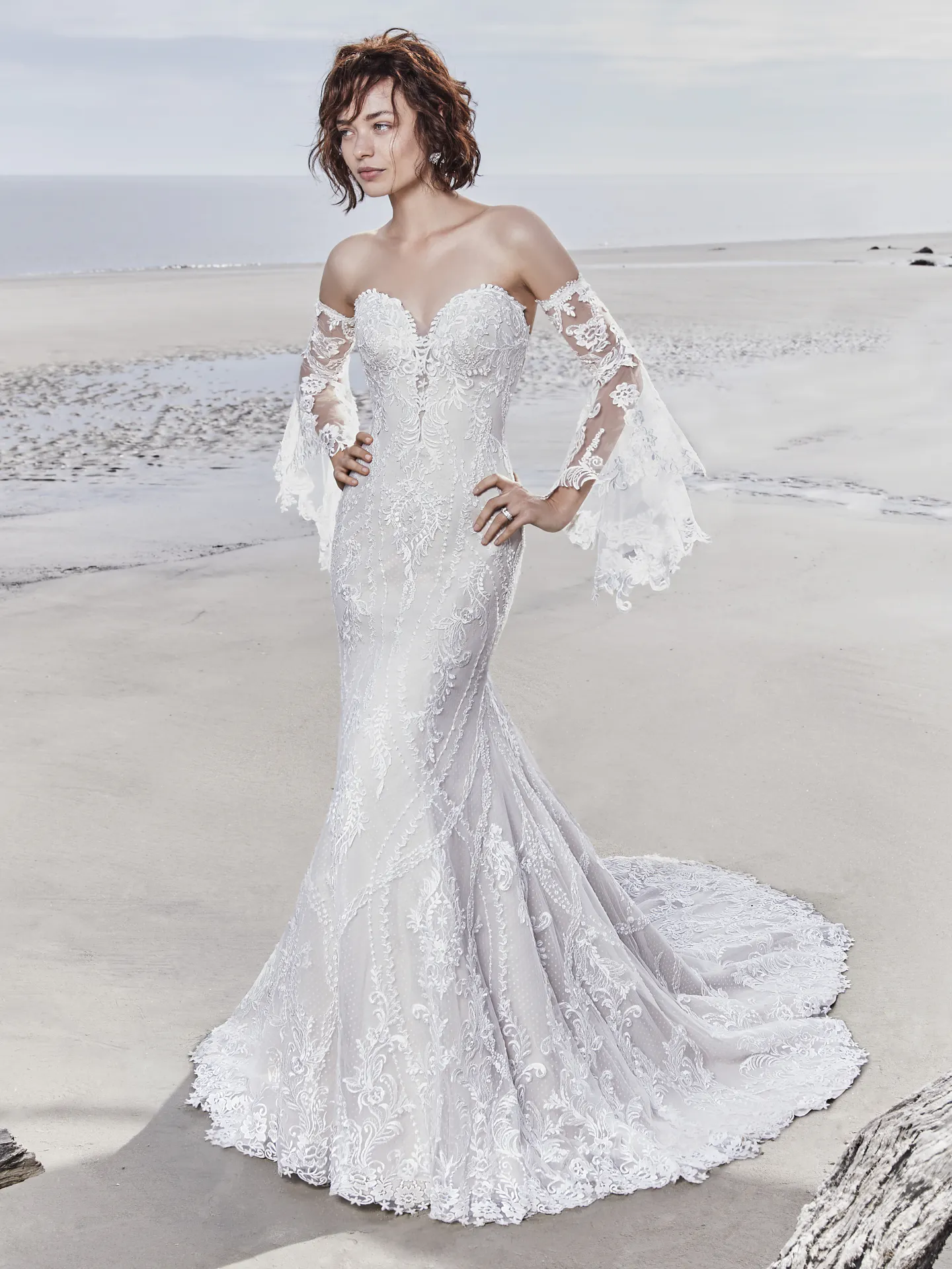 Kingsley  Vintage Wedding Dress by Sottero and Midgley