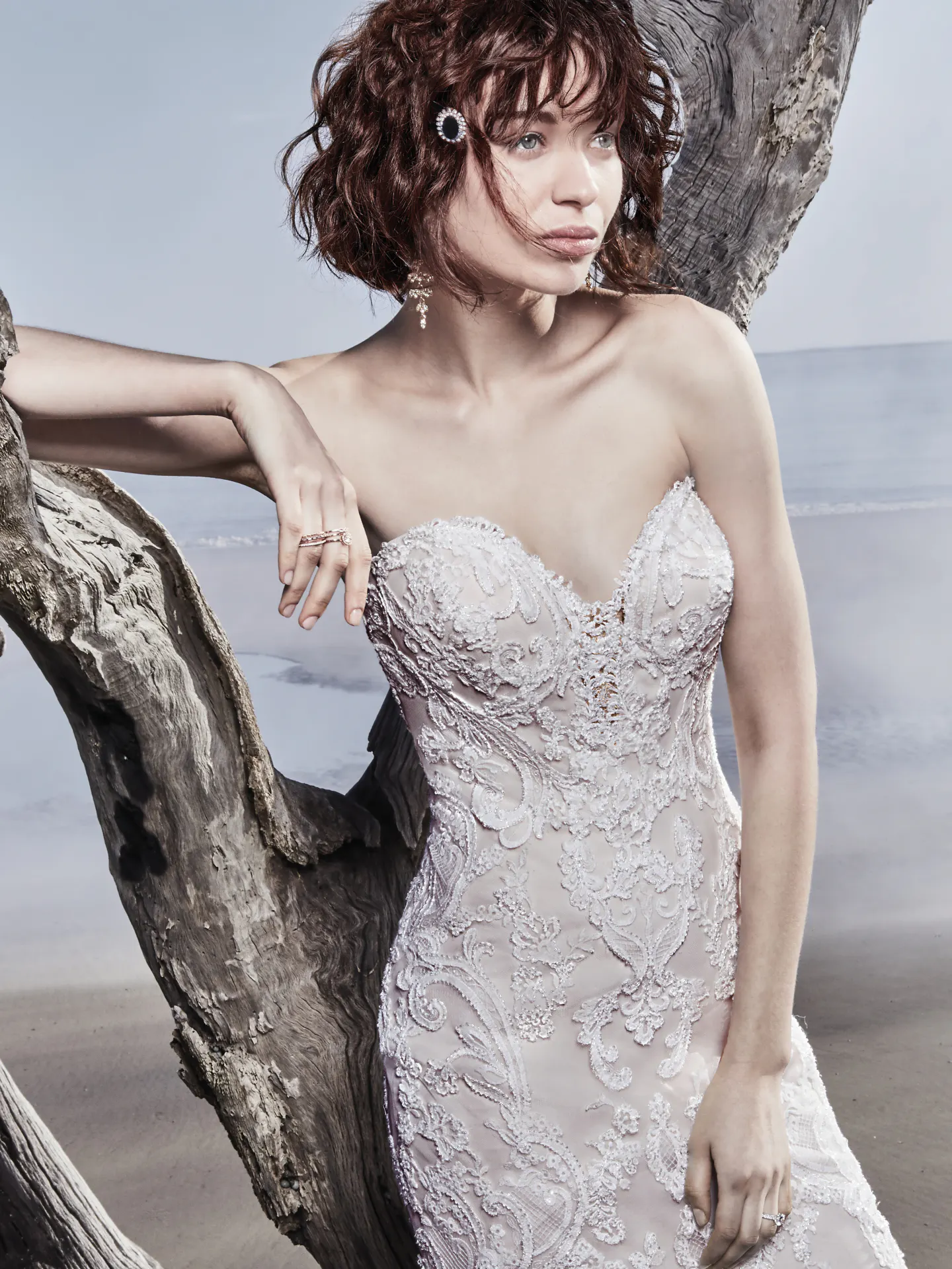 Memphis  Vintage lace Wedding Dress by Sottero and Midgley