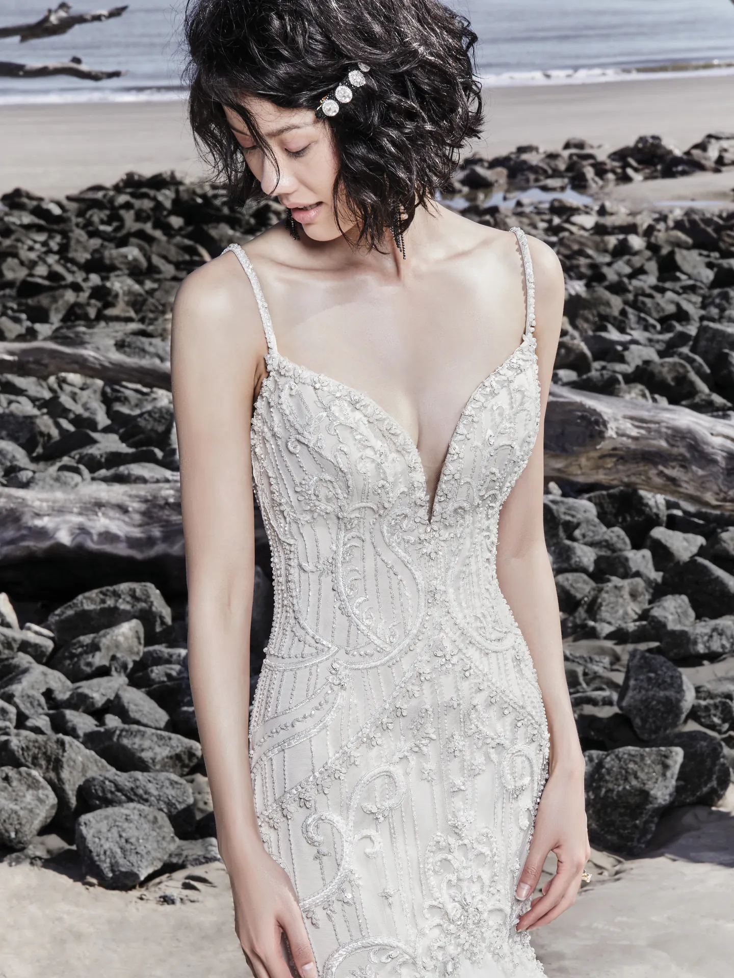 Nouvelle  Vintage lace Wedding Dress by Sottero and Midgley
