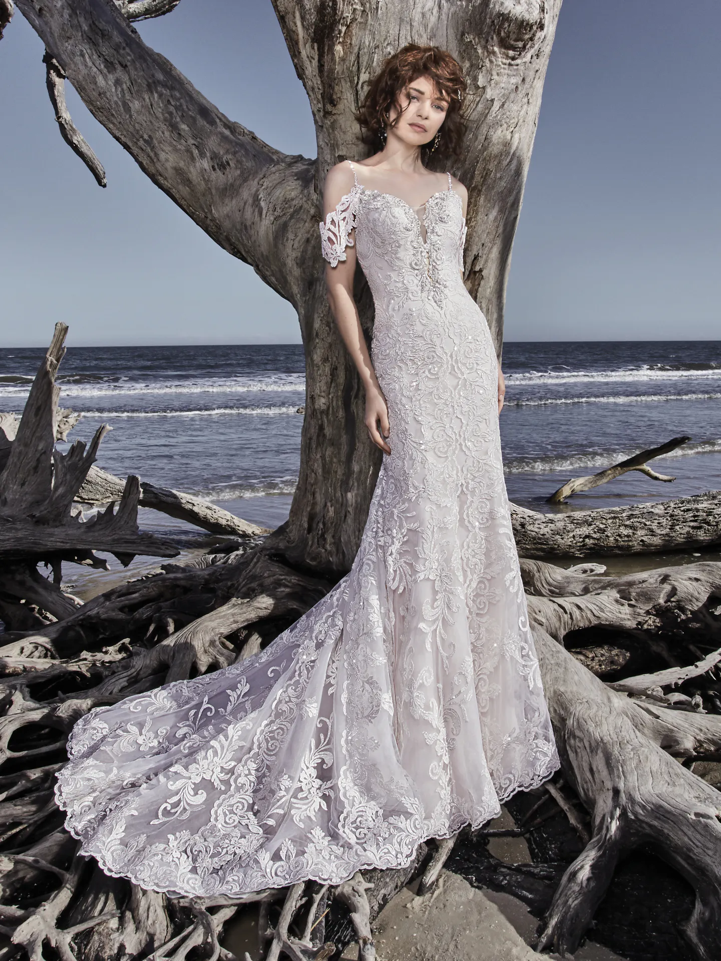 Ross  Vintage lace Wedding Dress by Sottero and Midgley