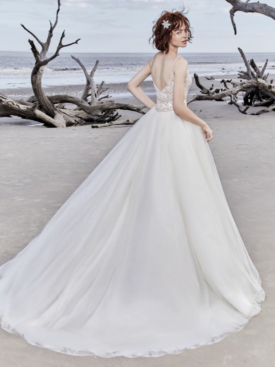 Saylor Rose (8SW758) Tulle Boho Wedding Dress by Sottero and Midgley 