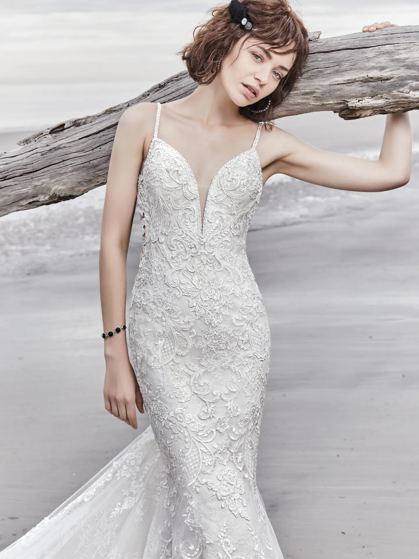 Sullivan Rose  Boho Wedding Dress by Sottero and Midgley