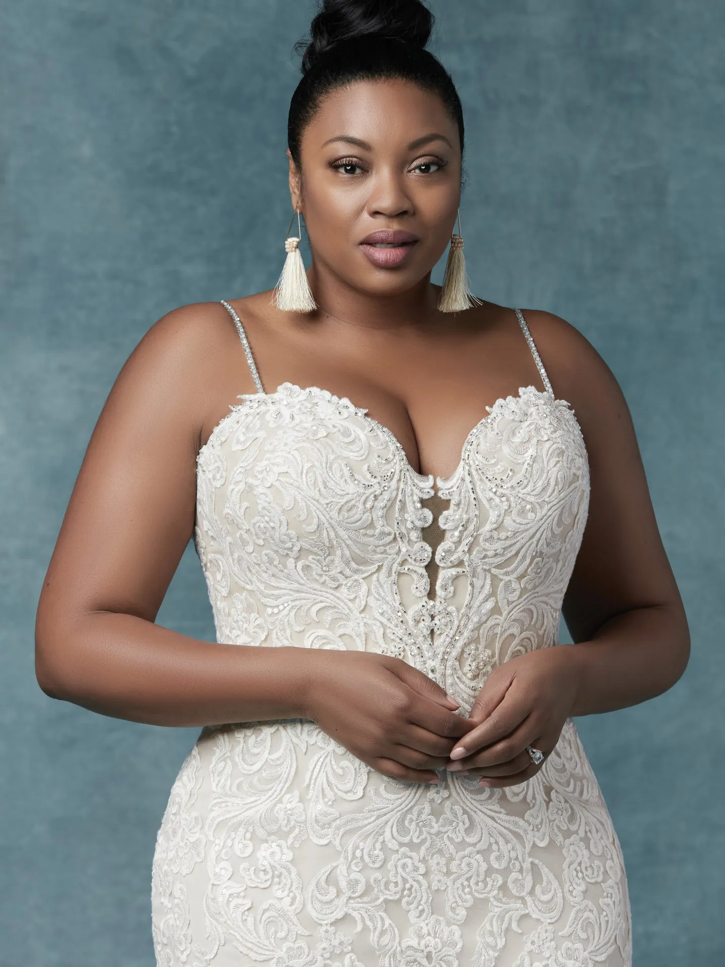 Alistaire Lynette Plus Size Wedding Dress by Maggie Sottero