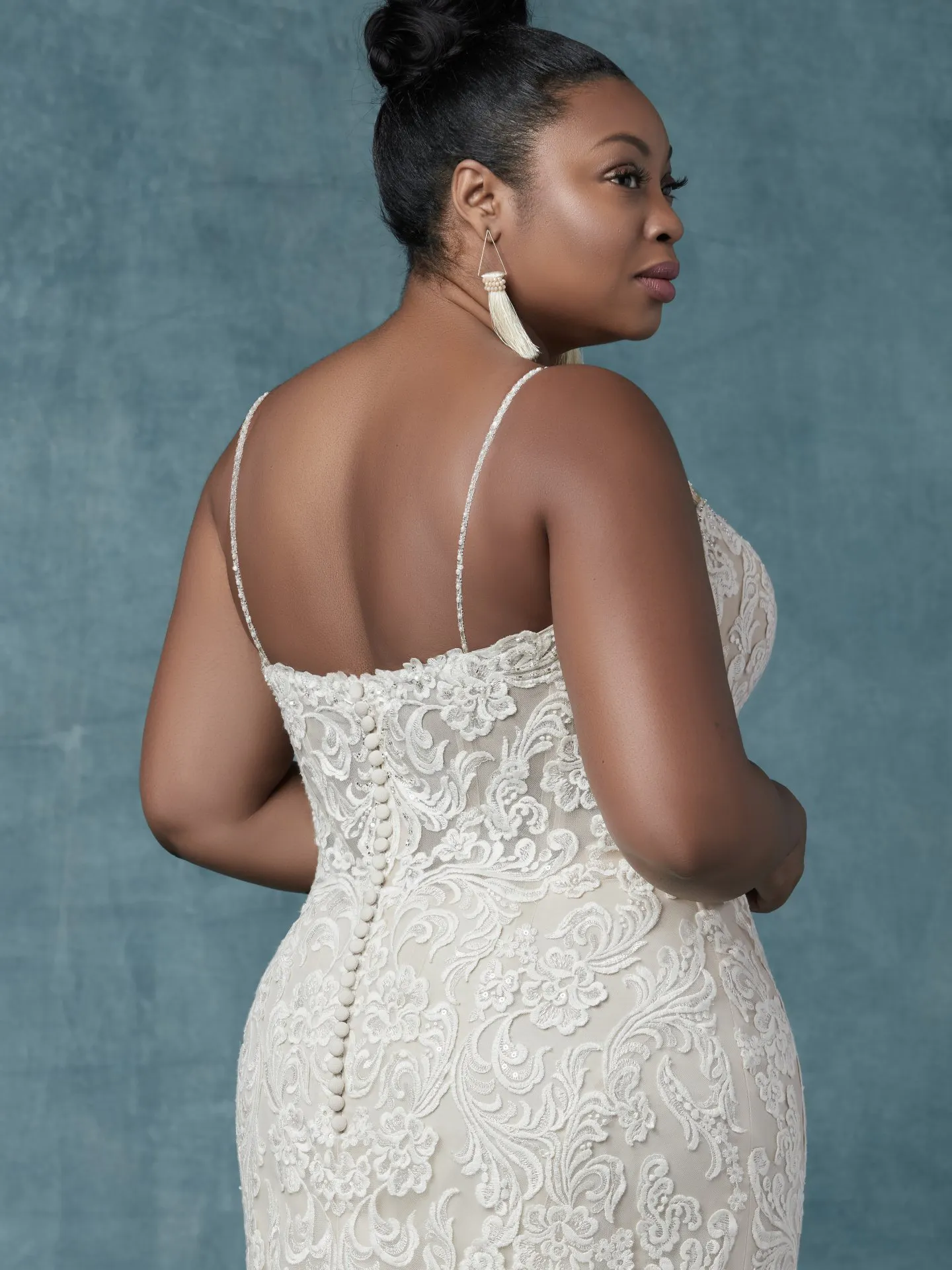 Alistaire Lynette Plus Size Wedding Dress by Maggie Sottero