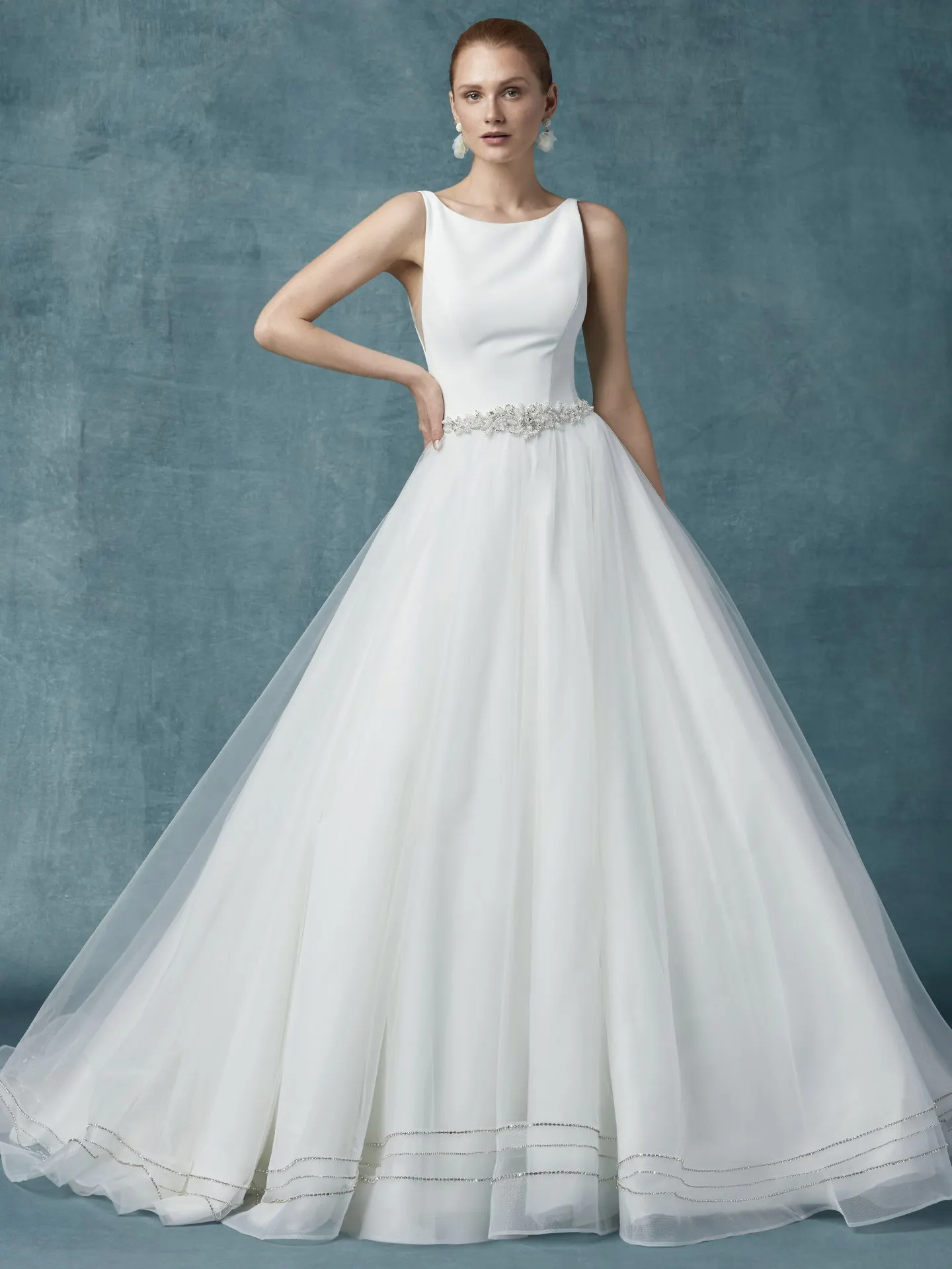 Aralyn  Simple Ballgown Wedding Dress by Maggie Sottero