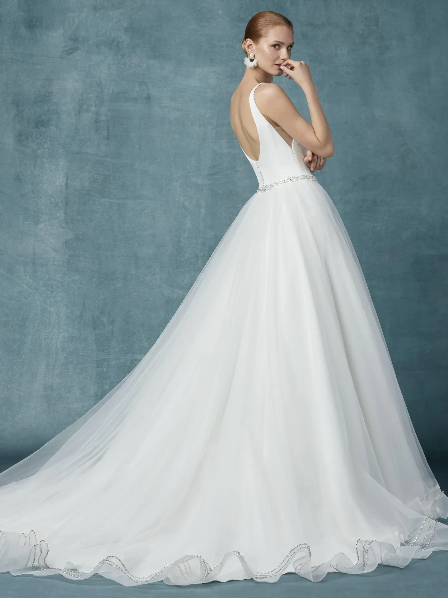 Aralyn  Simple Ballgown Wedding Dress by Maggie Sottero