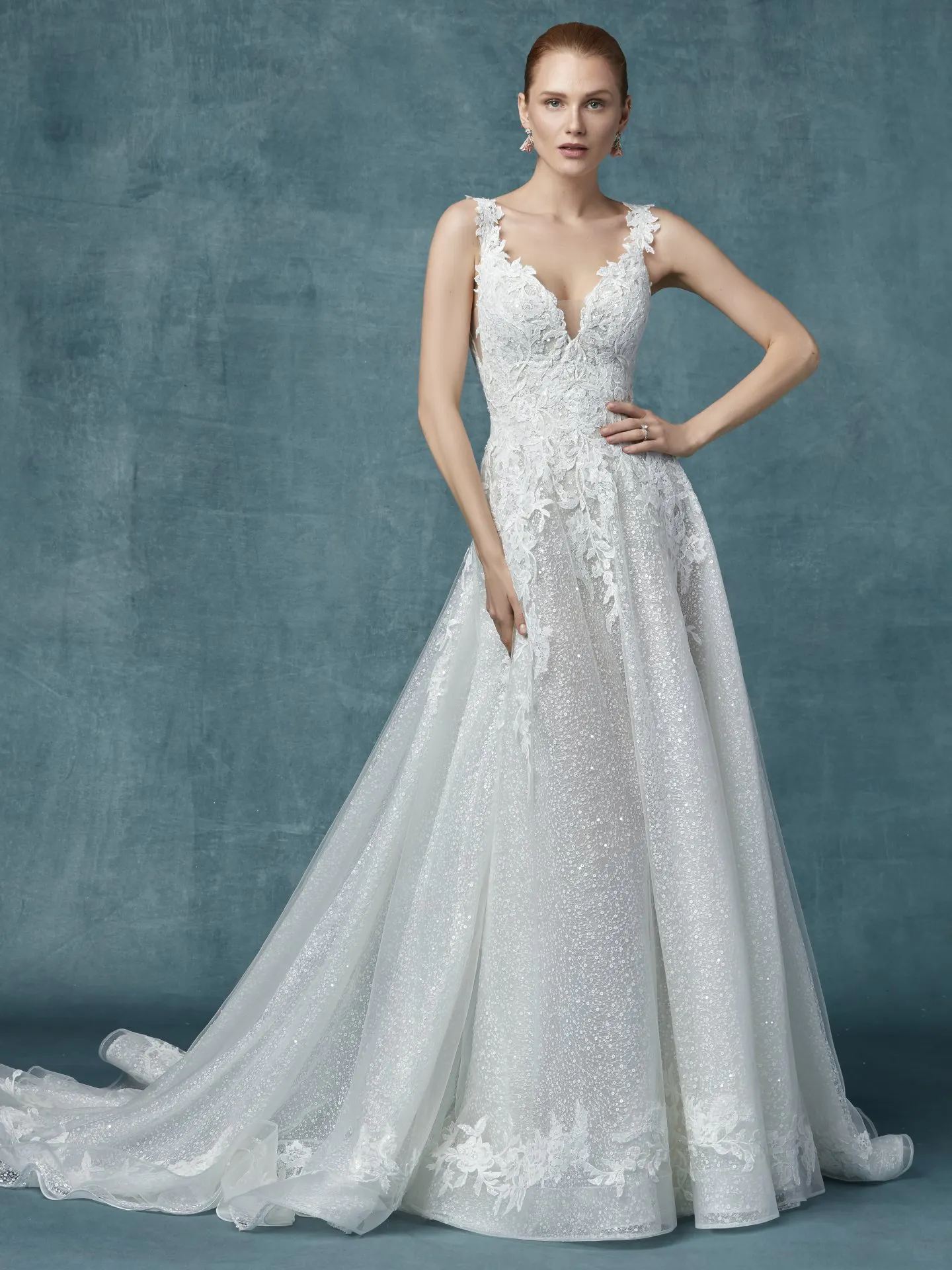 Carmella Jane  Plus Size Wedding Dress by Maggie Sottero