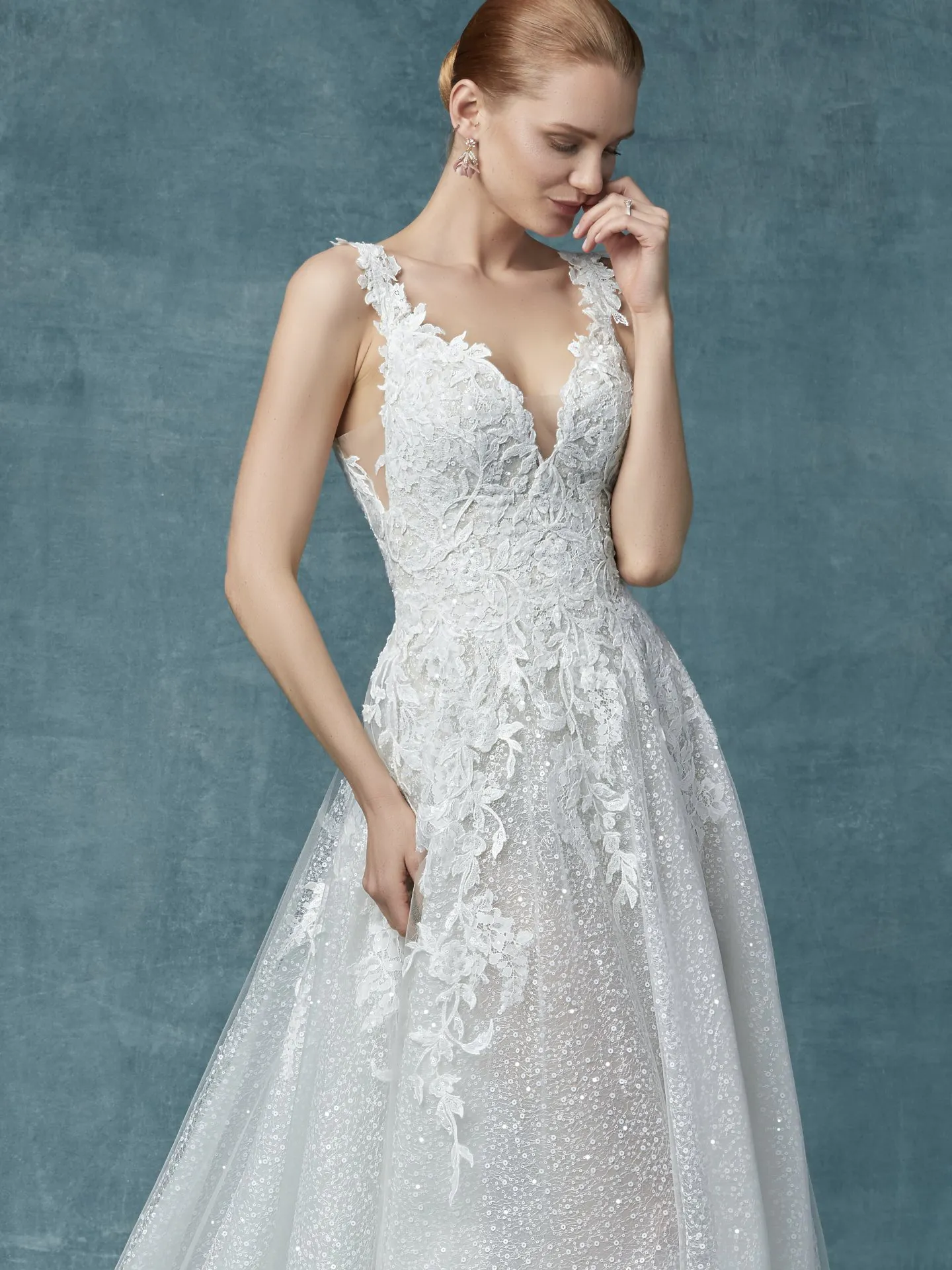 Carmella Jane  Plus Size Wedding Dress by Maggie Sottero