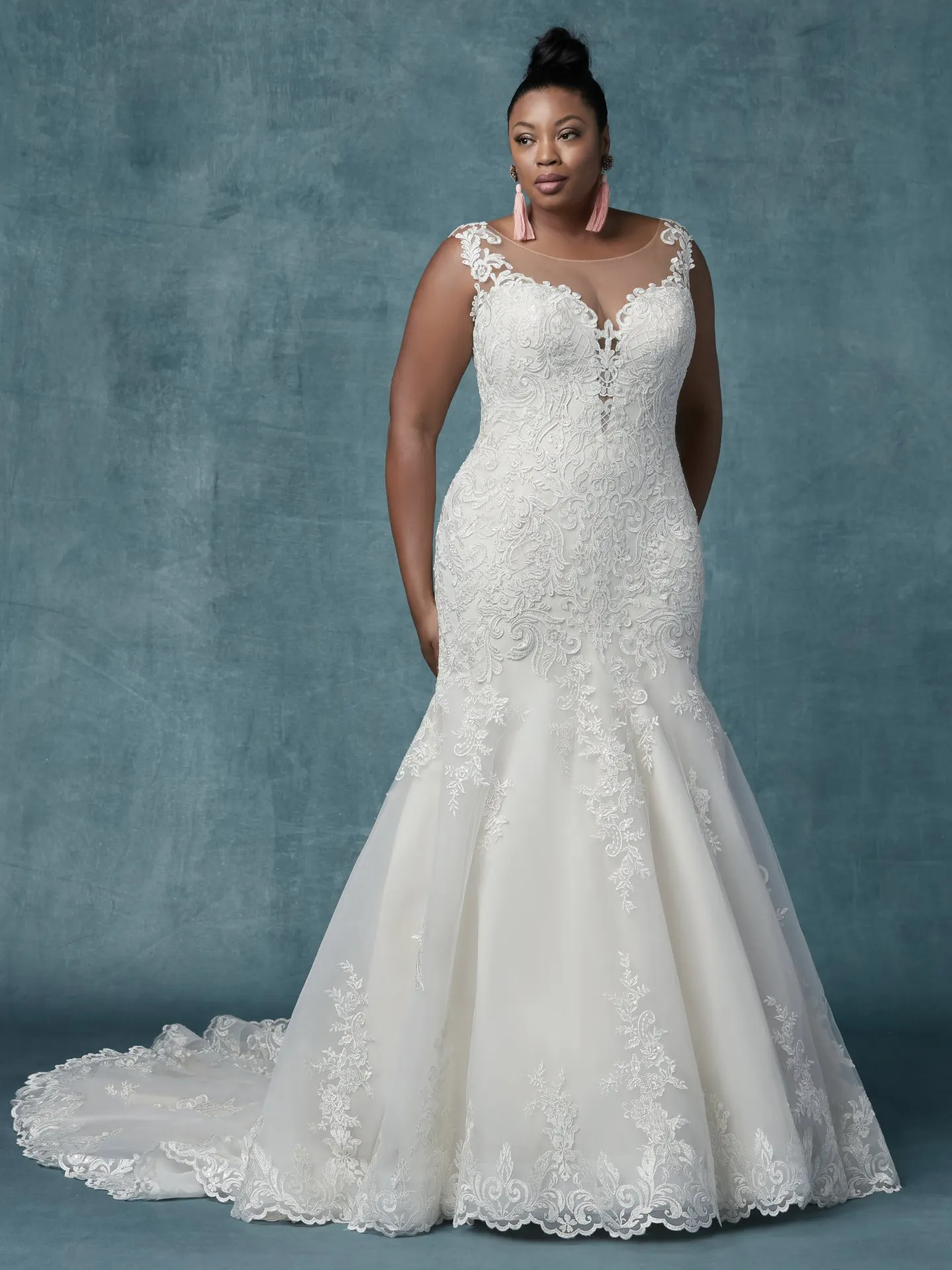 Constance Lynette   Plus Size Wedding Dress by Maggie Sottero
