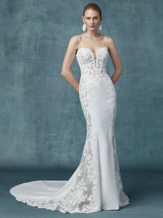 Darshana (9MS124) Beach Wedding Dress By Maggie Sottero