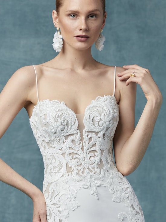 Darshana (9MS124) Beach Wedding Dress By Maggie Sottero