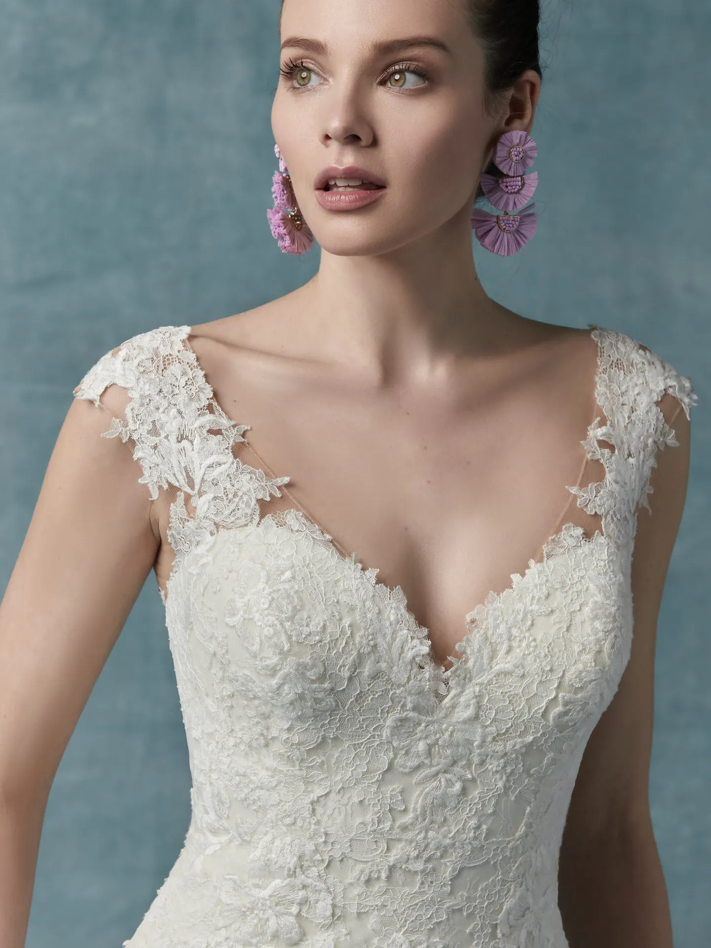 Francette   ace Wedding Dress by Maggie Sottero