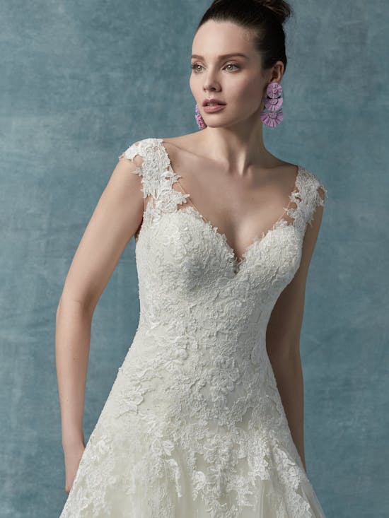 Francette (Curve) (CRV-9MW027) ace Wedding Dress by Maggie Sottero