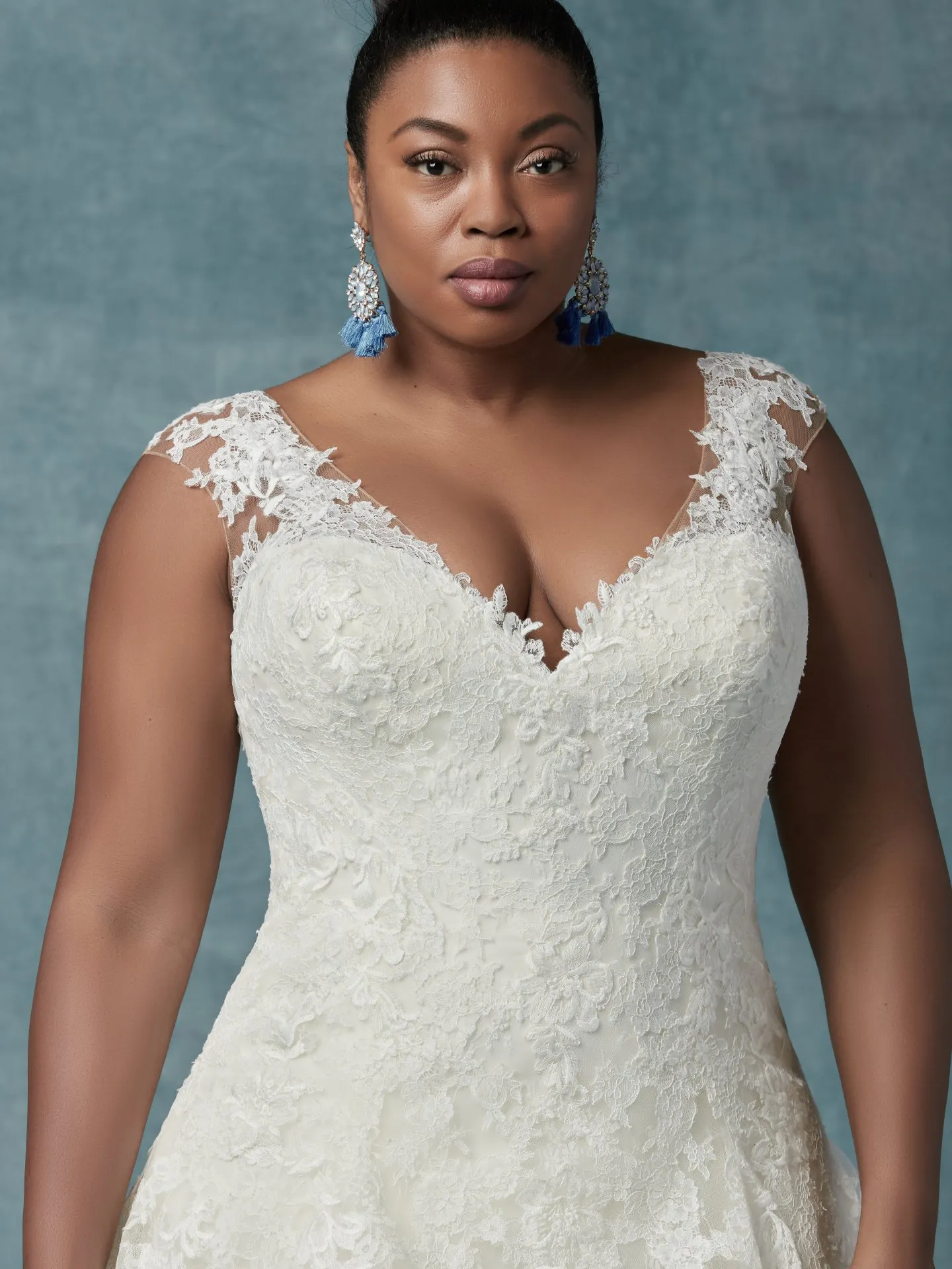 Francette   Plus Size Wedding Dress by Maggie Sottero