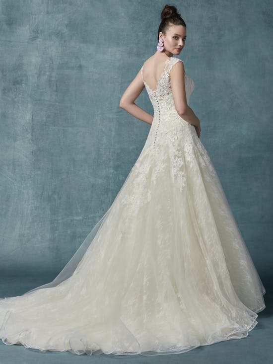 Francette (Curve) (CRV-9MW027) ace Wedding Dress by Maggie Sottero