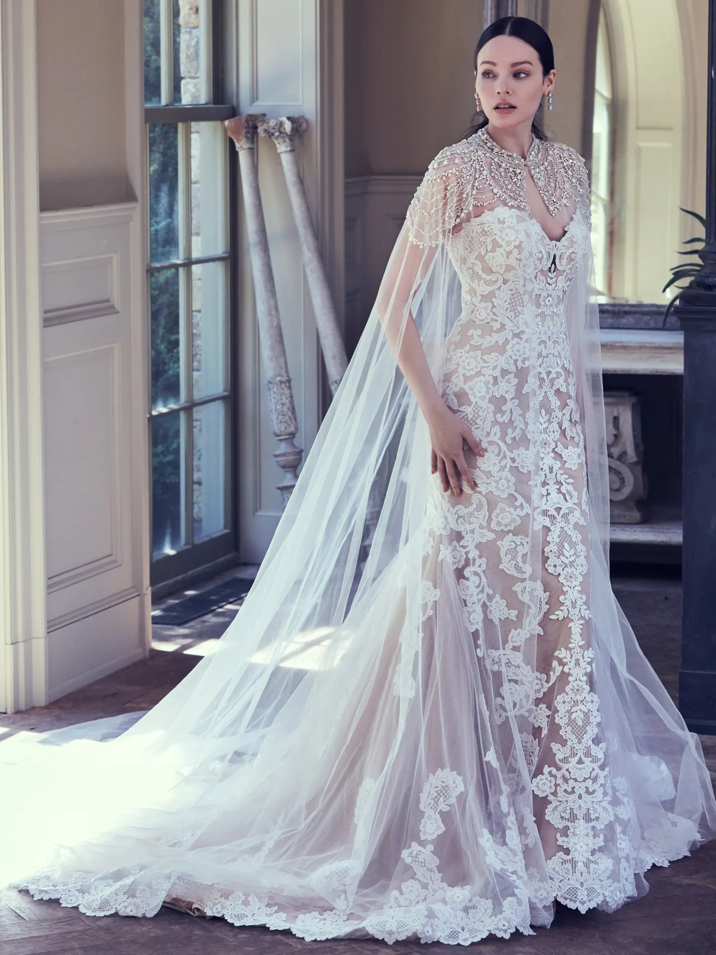 Janson  Lace Boho Wedding Dress by Maggie Sottero