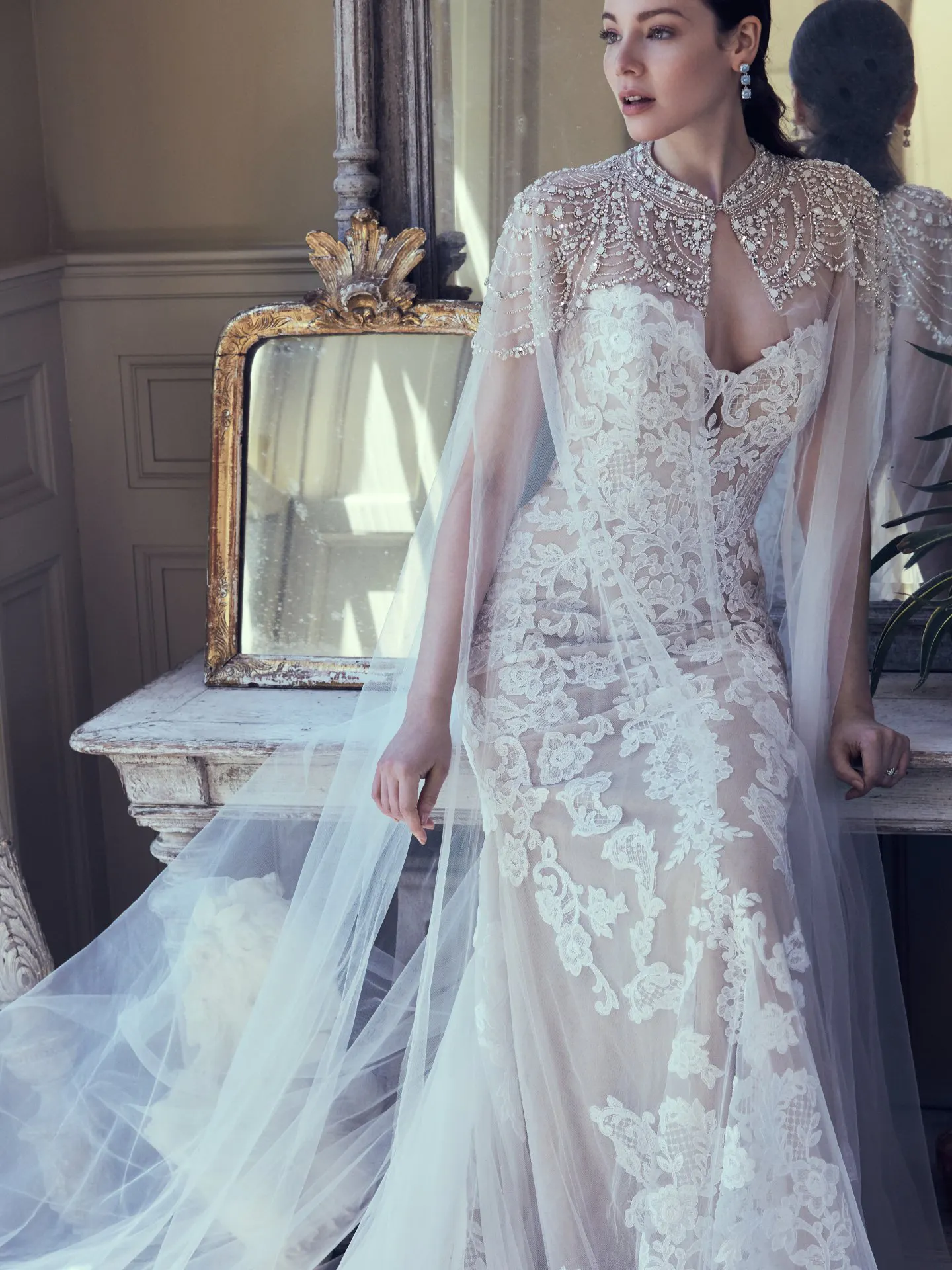 Janson  Lace Boho Wedding Dress by Maggie Sottero