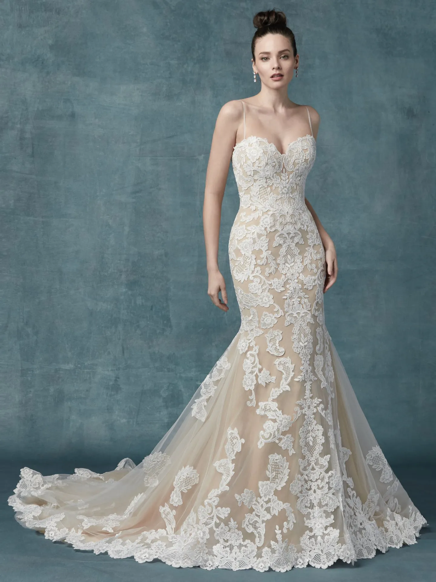 Janson  Lace Boho Wedding Dress by Maggie Sottero