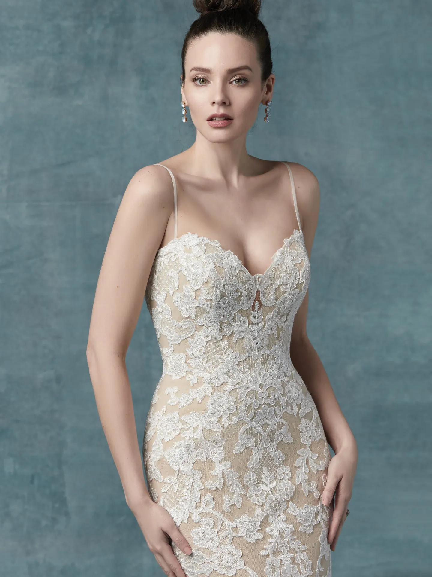 Janson  Lace Boho Wedding Dress by Maggie Sottero