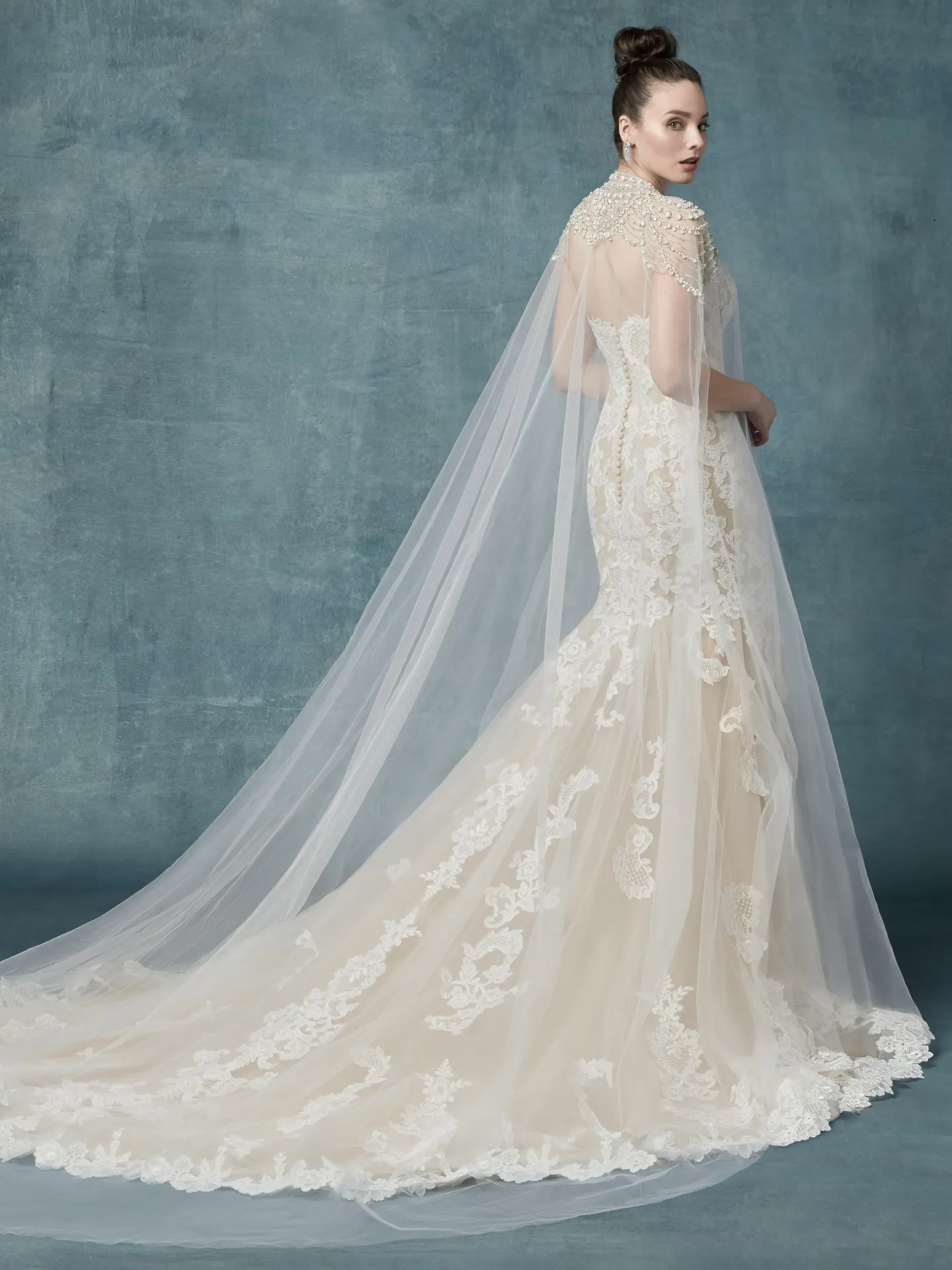 Janson  Lace Boho Wedding Dress by Maggie Sottero