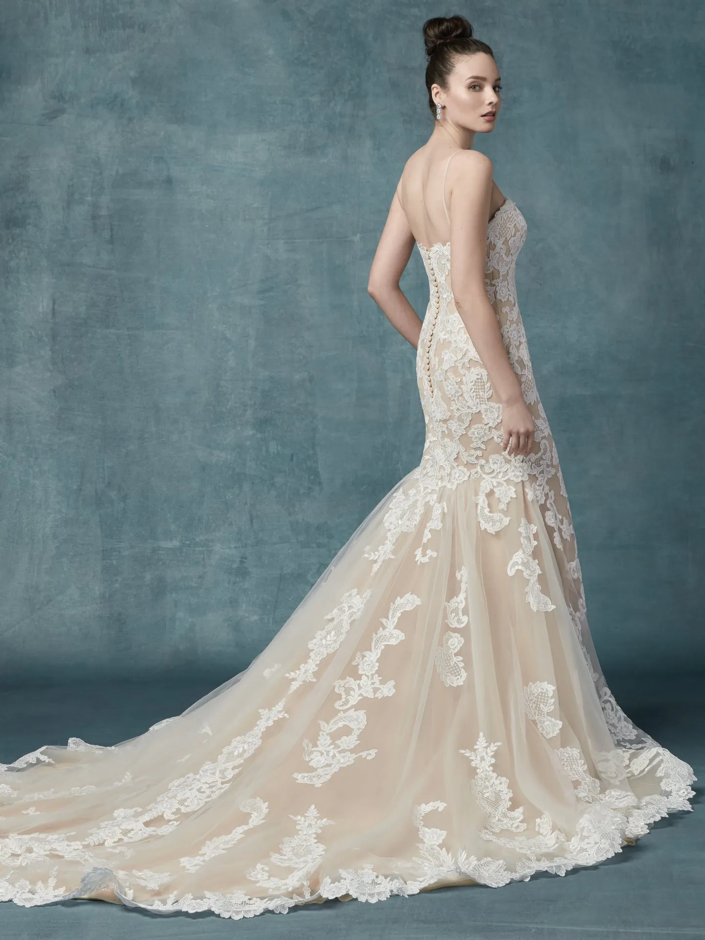 Janson  Lace Boho Wedding Dress by Maggie Sottero