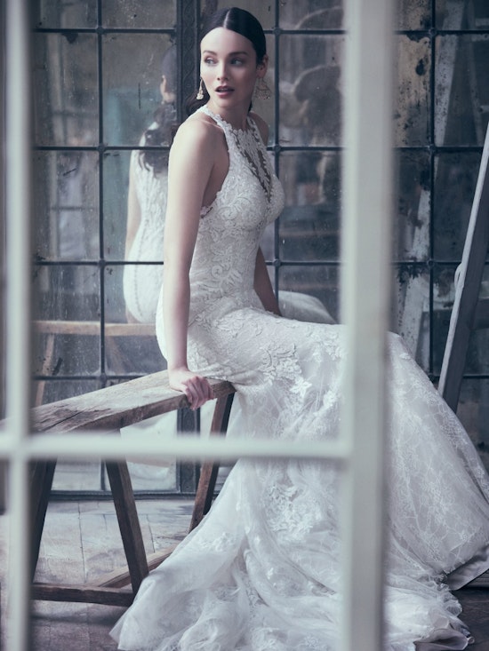 Liberty (9MT111) Blush Beach Wedding Dress by Maggie Sottero