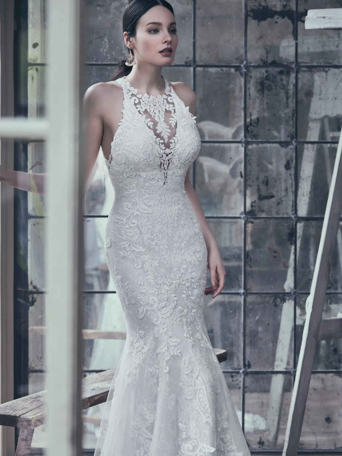 Liberty  Blush Beach Wedding Dress by Maggie Sottero