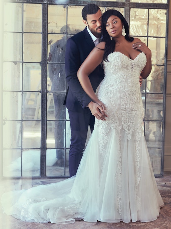 Quincy (Curve) (CRV-9MT014) ach Wedding Dress by Maggie Sottero
